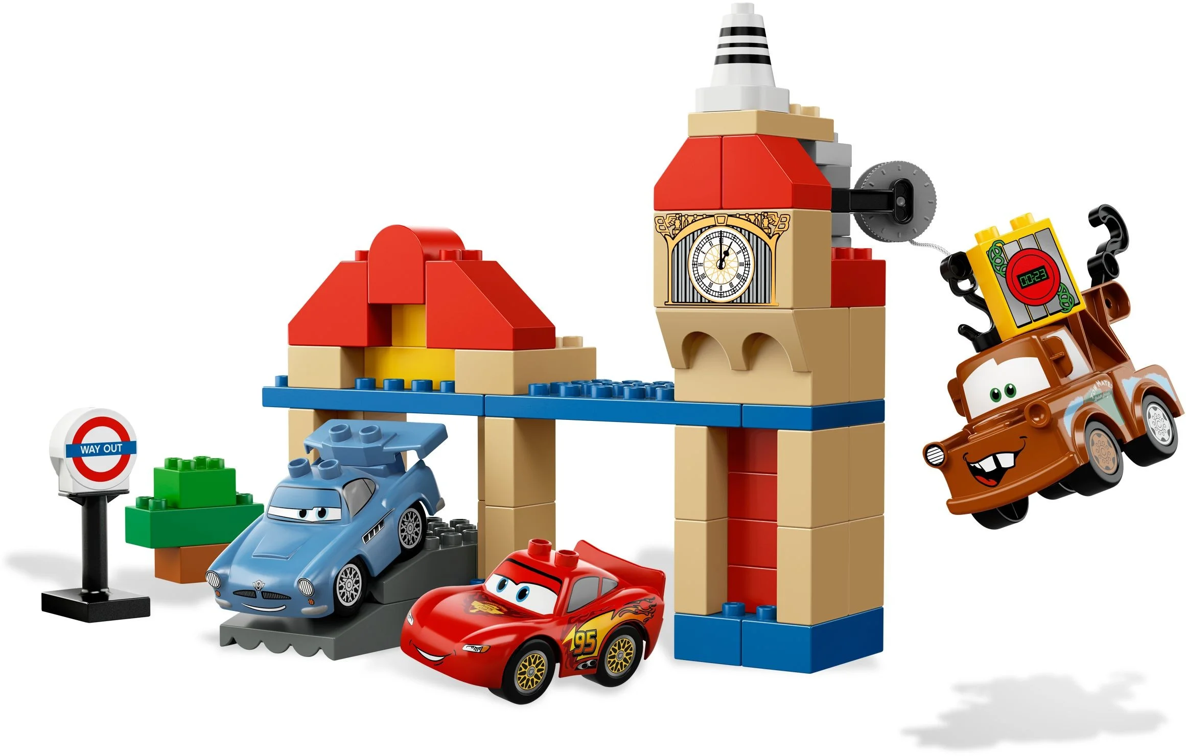LEGO® 5828 Auta Cars samochód Zygzak Mcqueen Złomek w Londynie - zdjęcie 5