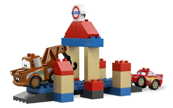 LEGO® 5828 Auta Cars samochód Zygzak Mcqueen Złomek w Londynie - zdjęcie 9