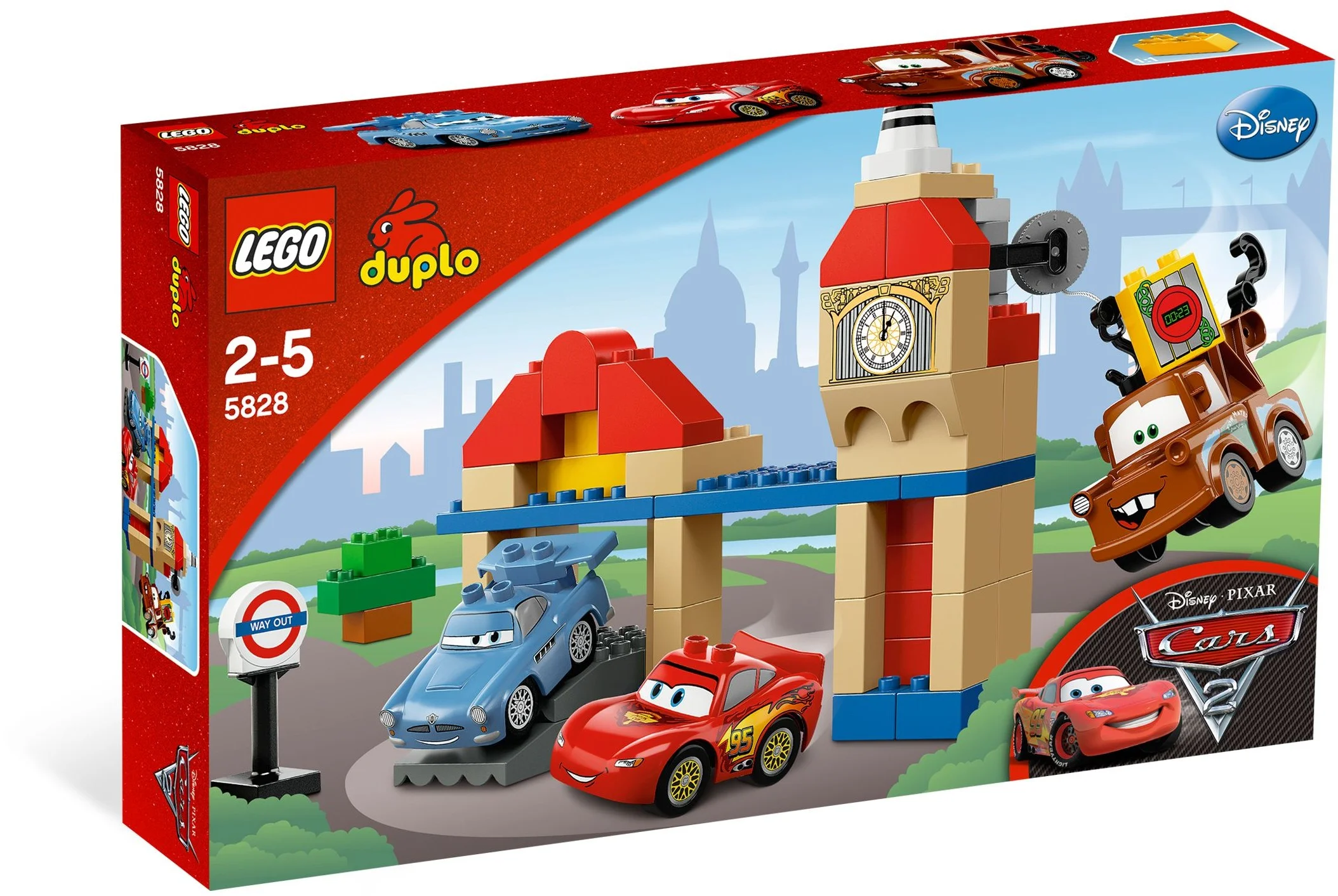 LEGO® 5828 Auta Cars samochód Zygzak Mcqueen Złomek w Londynie - zdjęcie 11