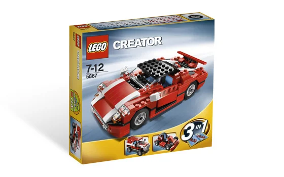 LEGO® 5867 Lego Creator Speedster Set Nowy Unikat - zdjęcie 5