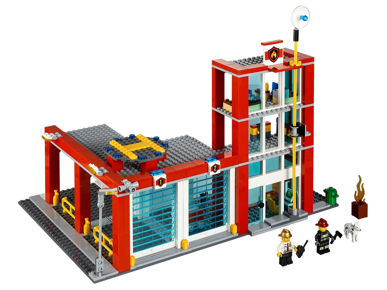 LEGO® 60004 Remiza Strażacka - zdjęcie 6