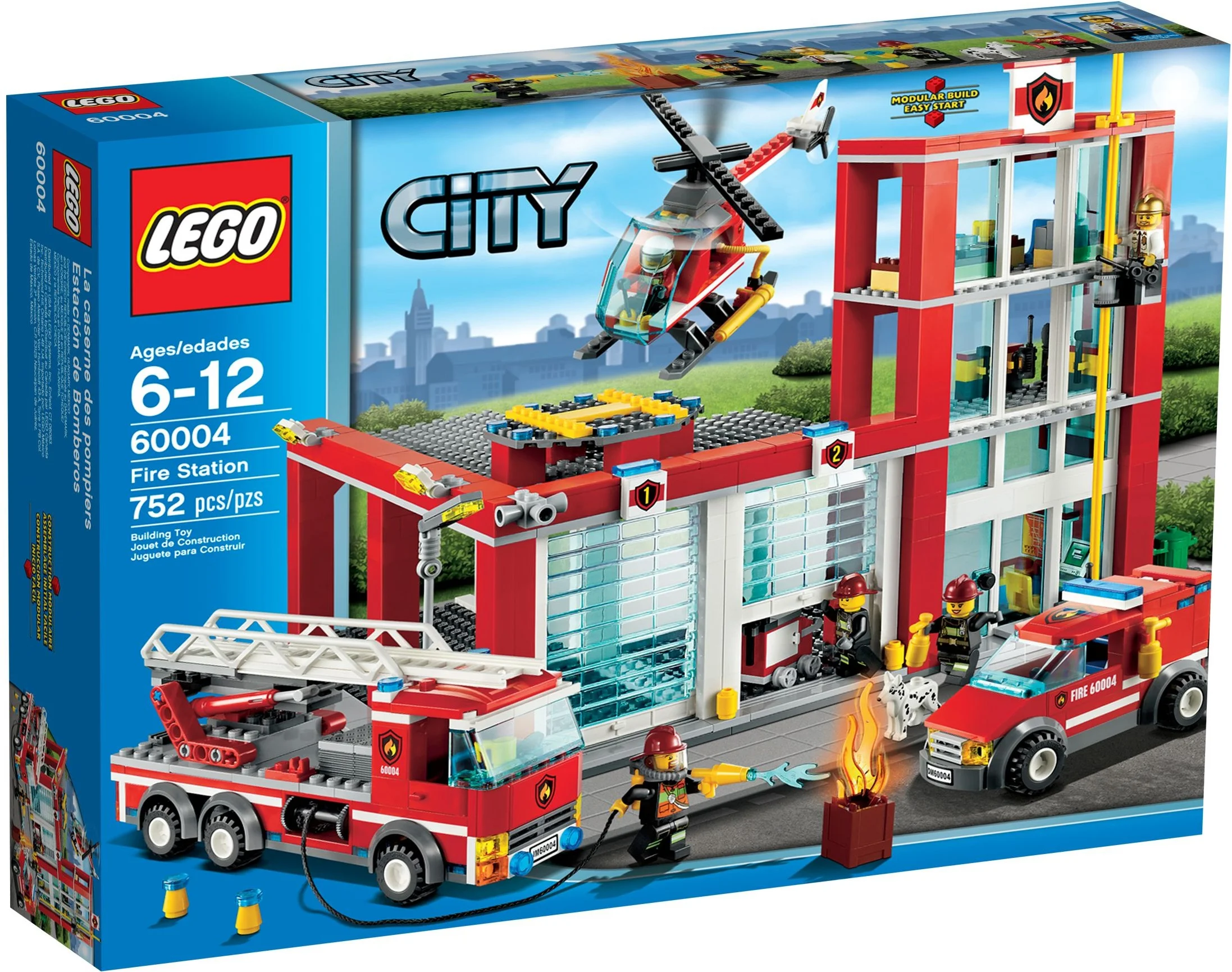 LEGO® 60004 Remiza Strażacka - zdjęcie 1