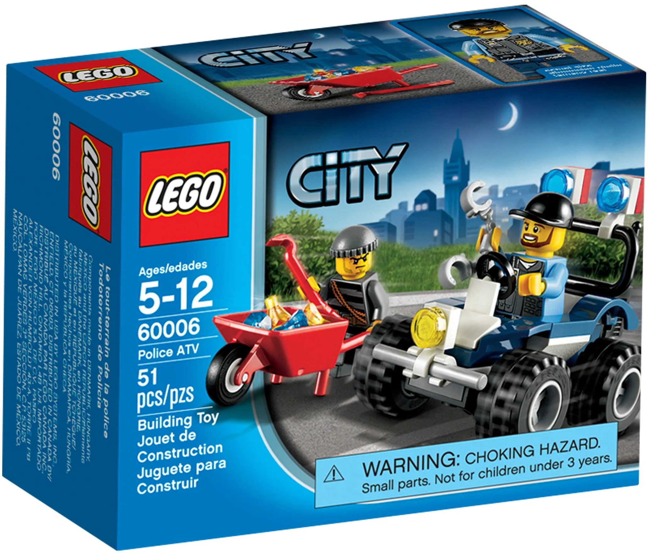 LEGO® 60006 Quad Policyjny Nowy! Unikat Z 2013 Roku! - zdjęcie 2