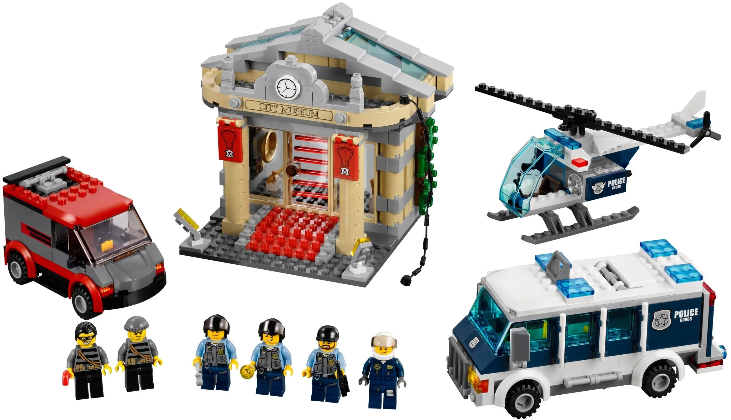 LEGO® 60008 Zestaw Włamanie do Muzeum Policja - zdjęcie 8