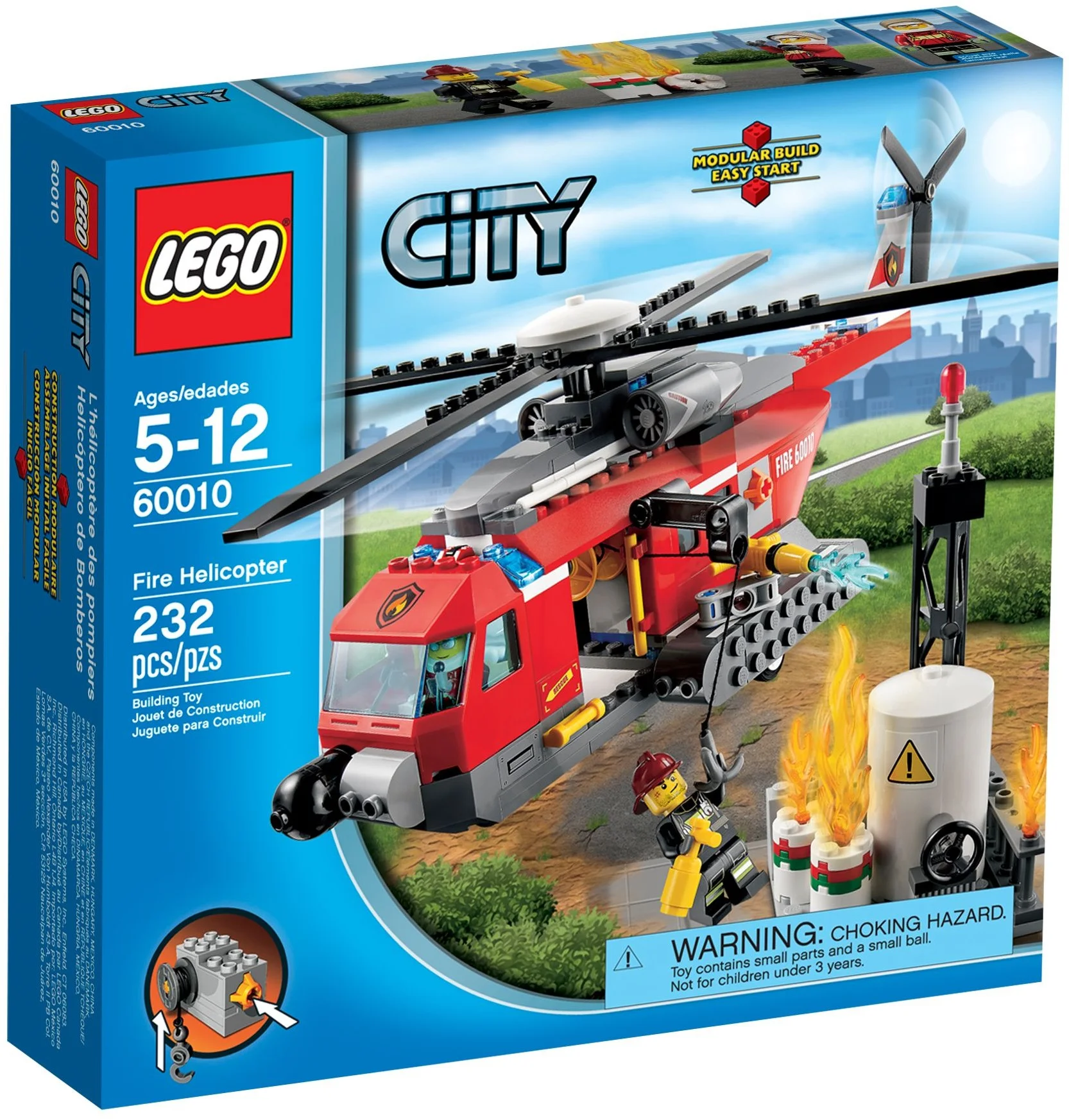 LEGO® 60010 Helikopter strażacki - zdjęcie 2