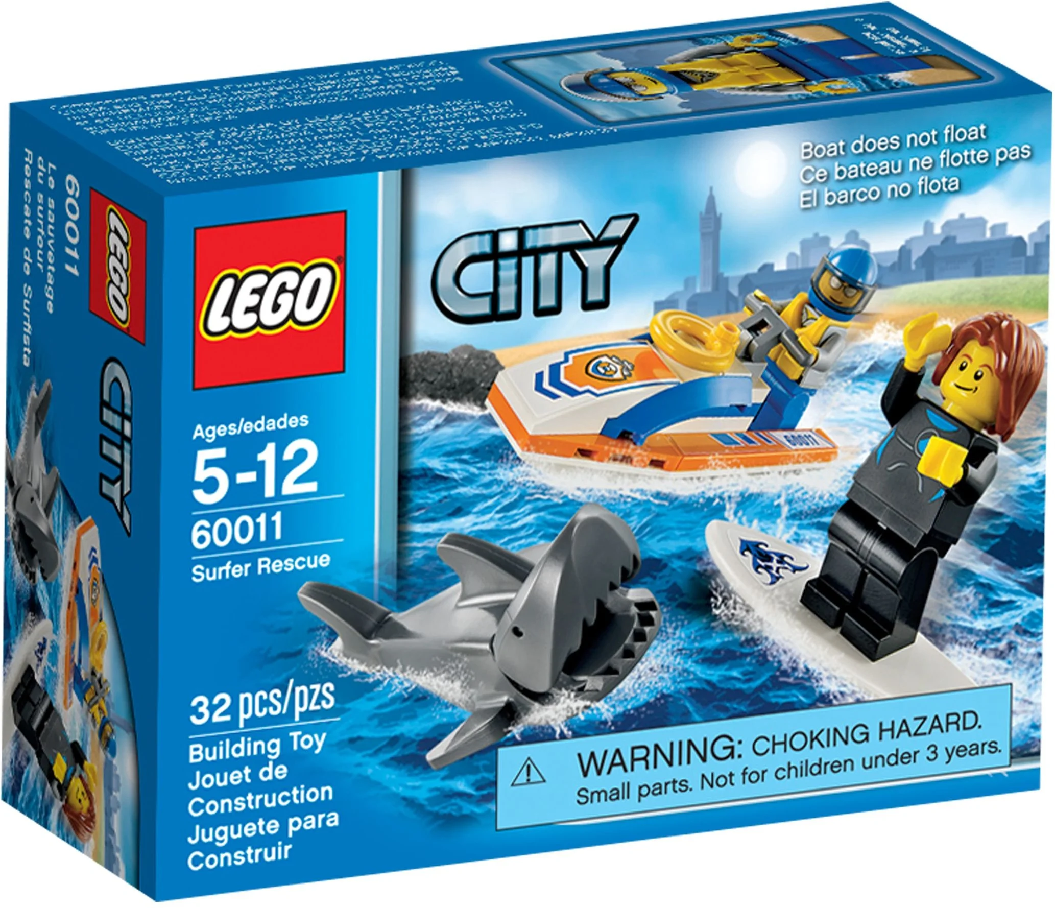 LEGO® 60011 Na ratunek surferowi Nowe - zdjęcie 2