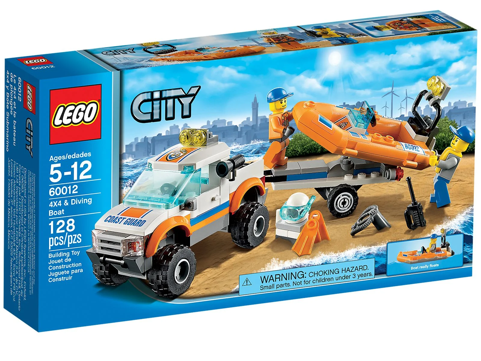 LEGO® 60012 Wóz terenowy i łódź nurków - zdjęcie 2