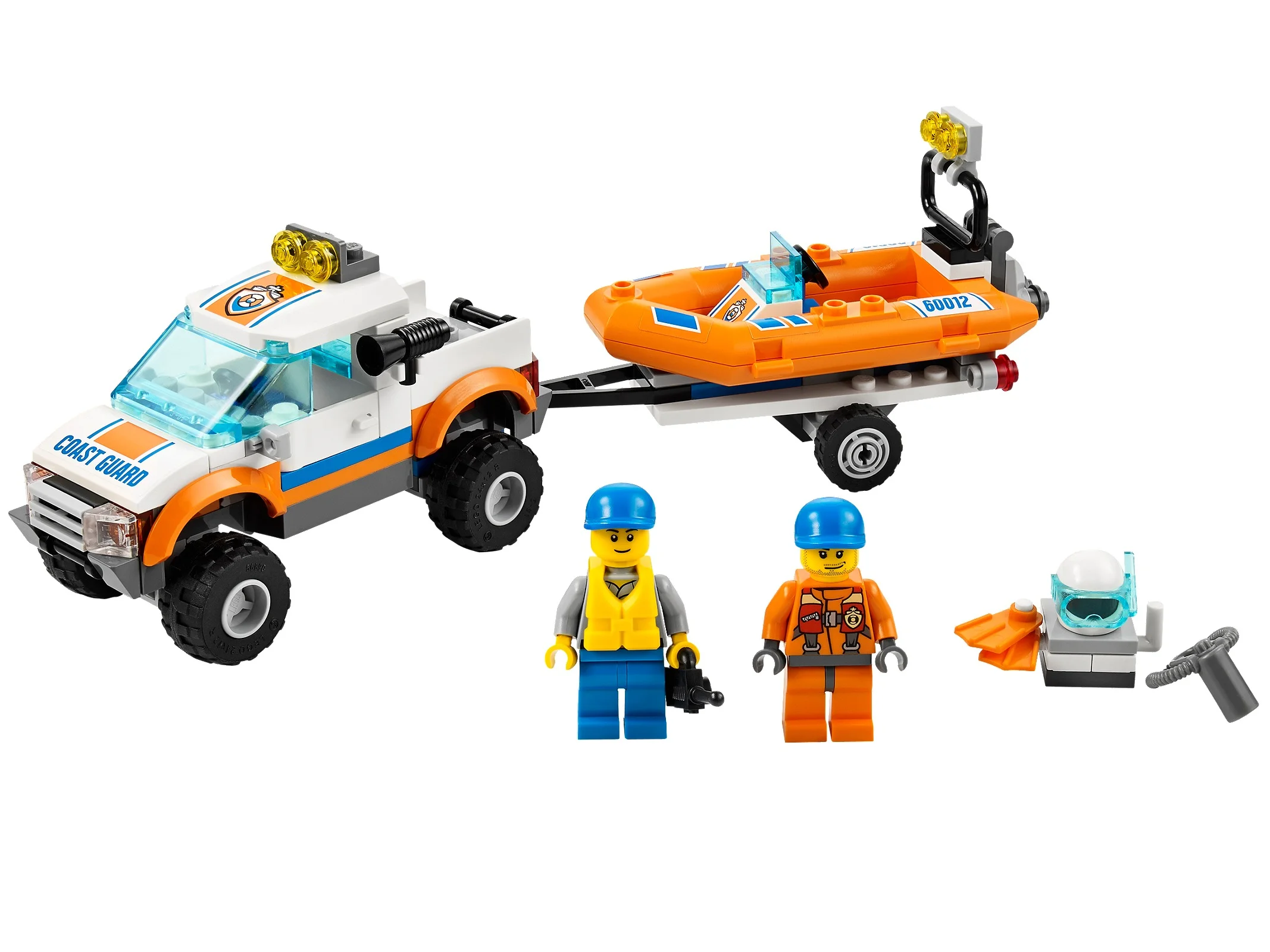 LEGO® 60012 Wóz terenowy i łódź nurków - zdjęcie 3