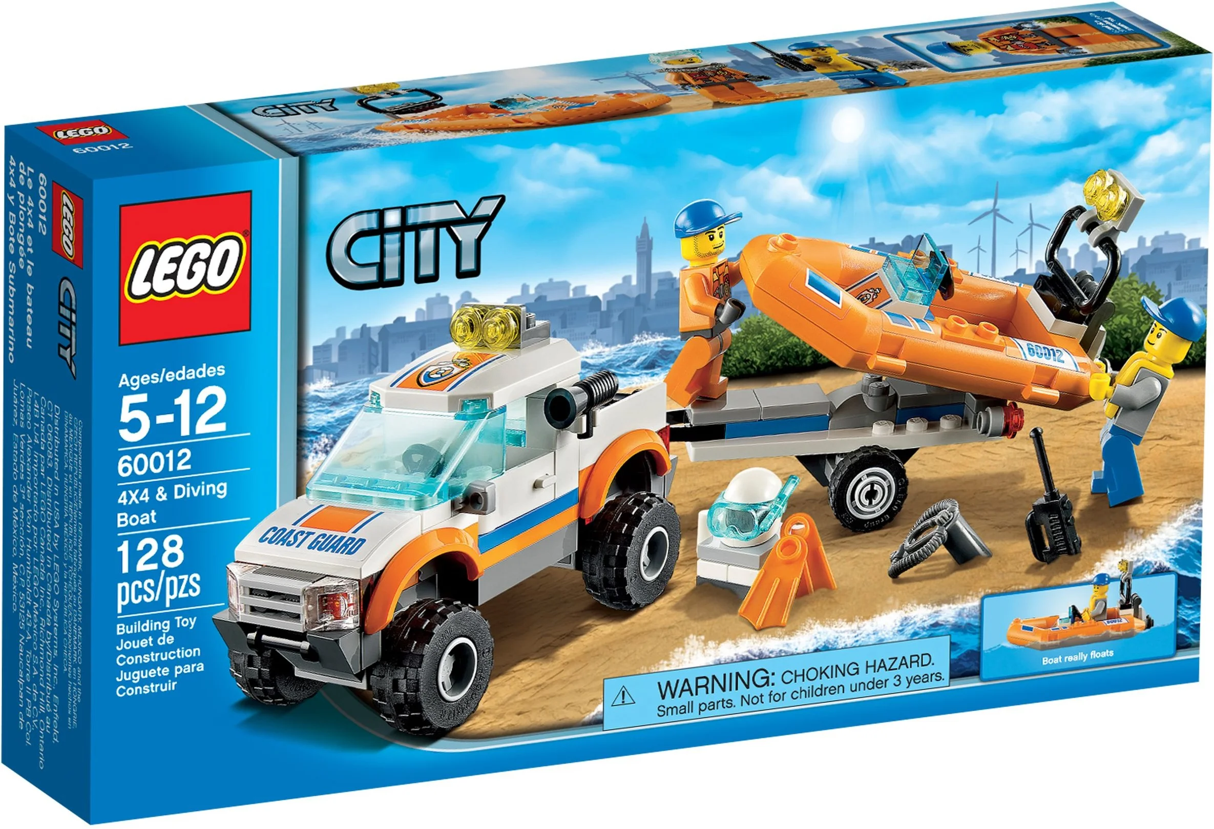 LEGO® 60012 Wóz terenowy i łódź nurków - zdjęcie 4