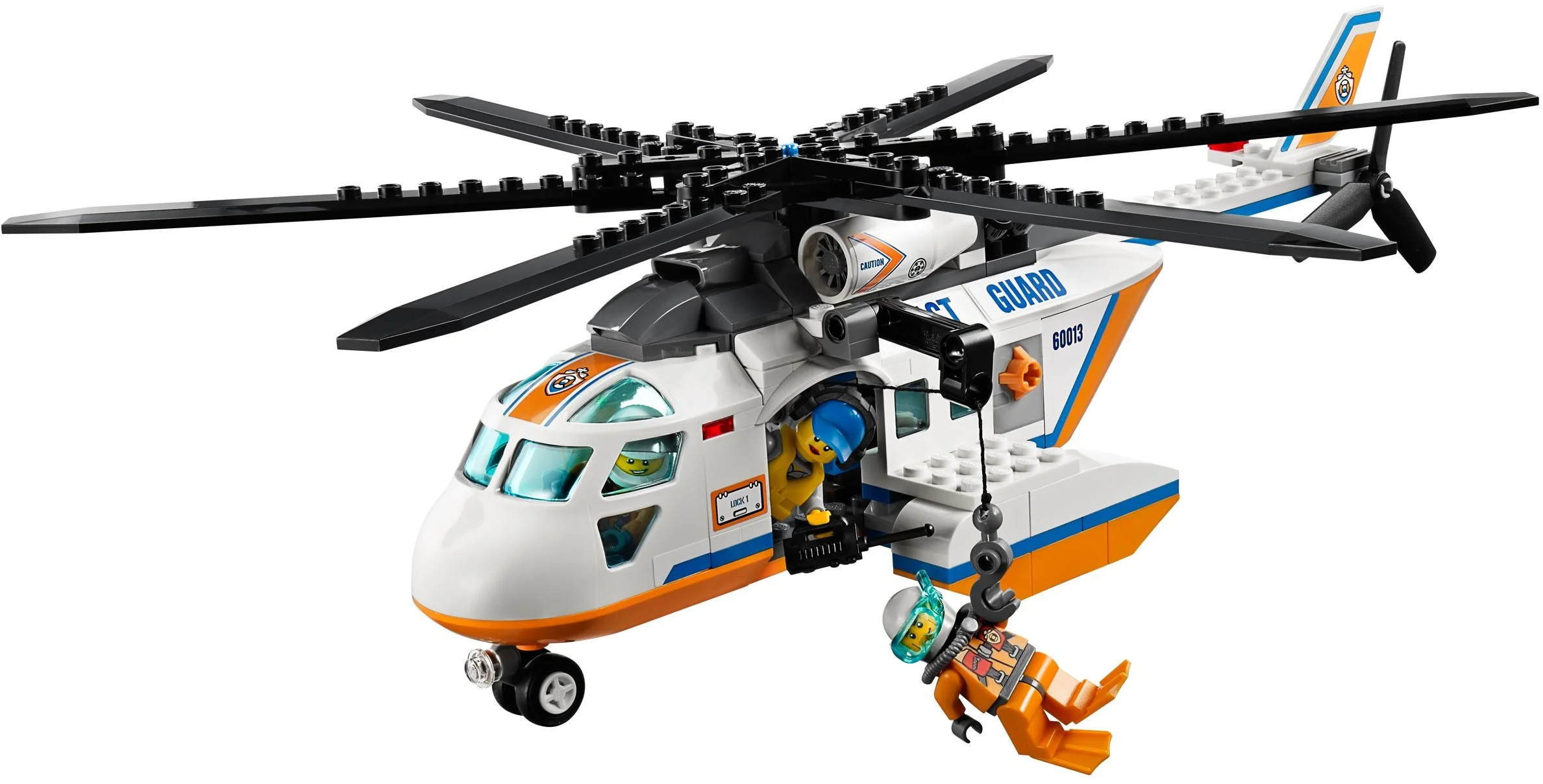 LEGO® 60013 Helikopter straży przybrzeżnej Nowe - zdjęcie 3