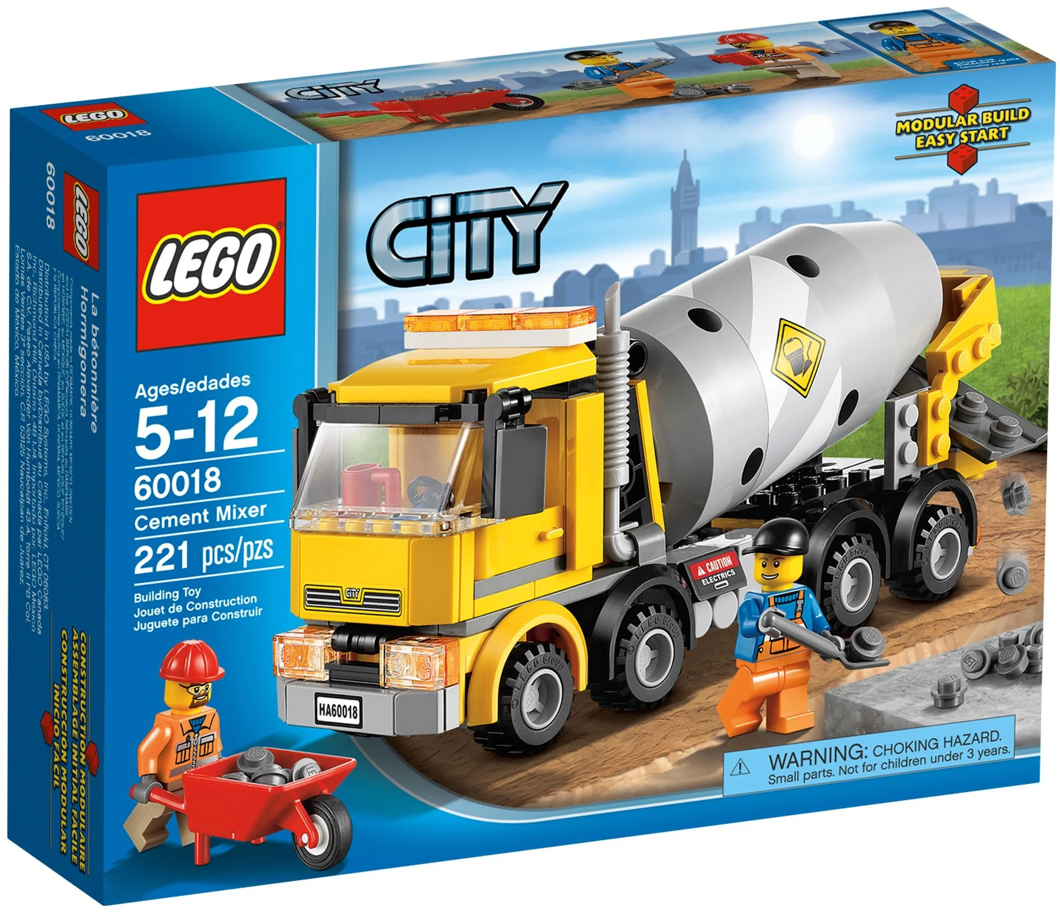 LEGO® 60018 betoniarka. Nowy - zdjęcie 2