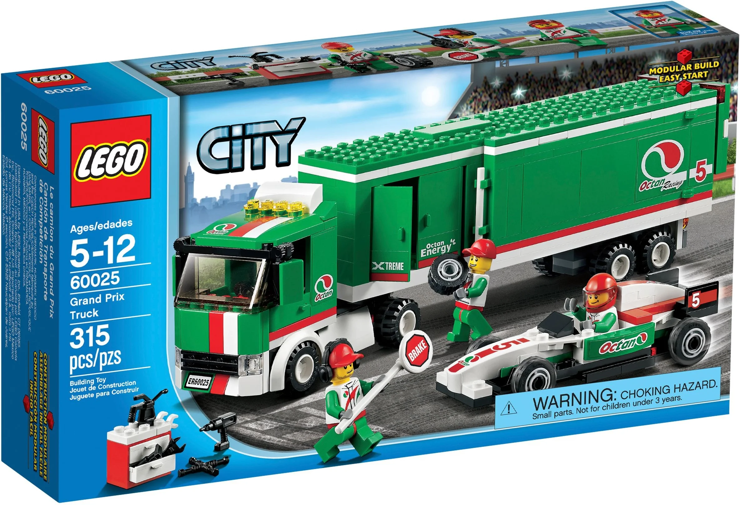LEGO® 60025 Ciężarówka ekipy wyścigowej Nowe - zdjęcie 2