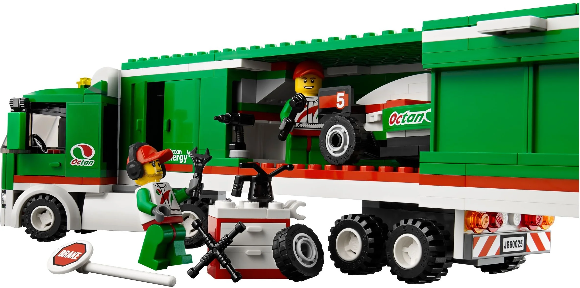 LEGO® 60025 Ciężarówka ekipy wyścigowej Nowe - zdjęcie 4