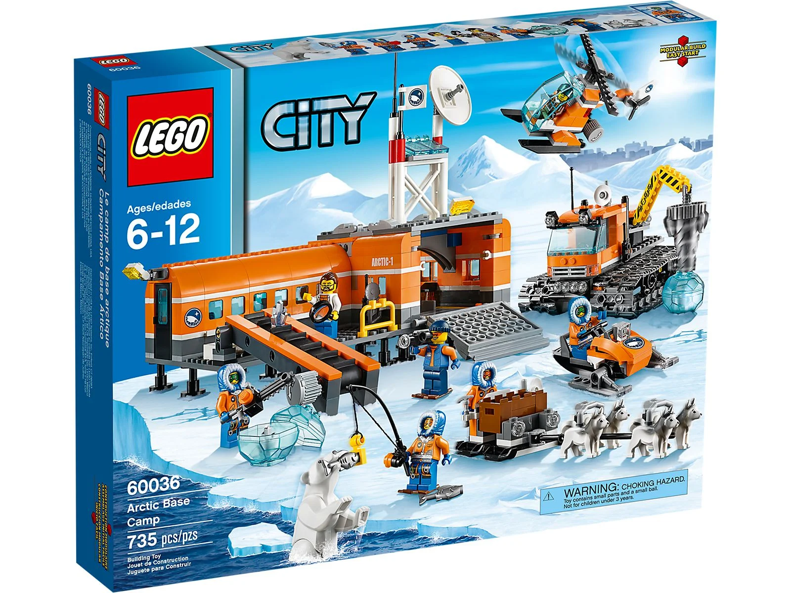 LEGO® 60036 City Zestaw Arktyczna Baza - zdjęcie 12