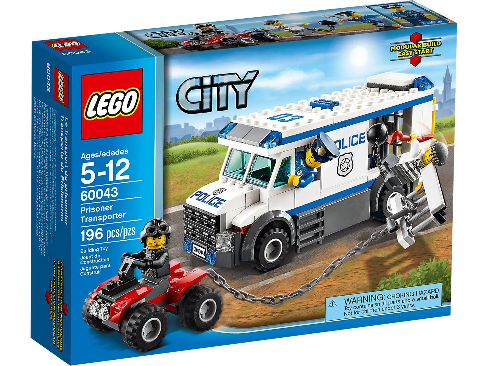 LEGO® 60043 City Furgonetka policyjna - zdjęcie 2