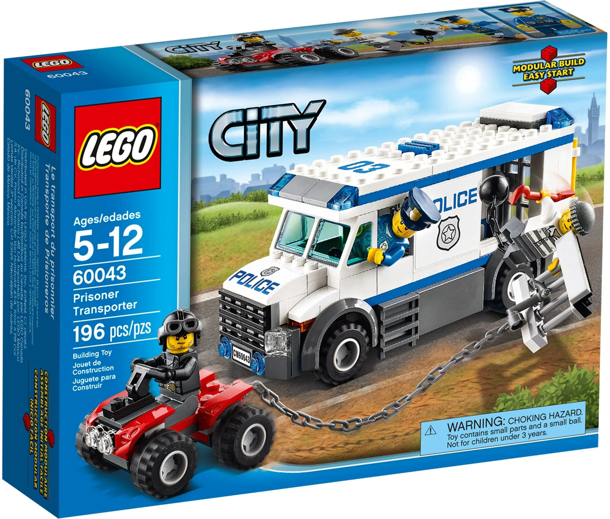 LEGO® 60043 City Furgonetka policyjna - zdjęcie 4