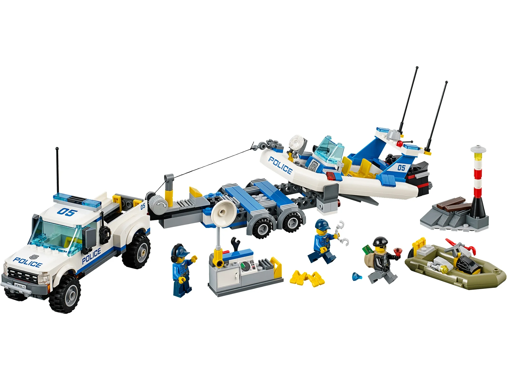 LEGO® 60045 Patrol policyjny wraz z pościgiem - zdjęcie 5