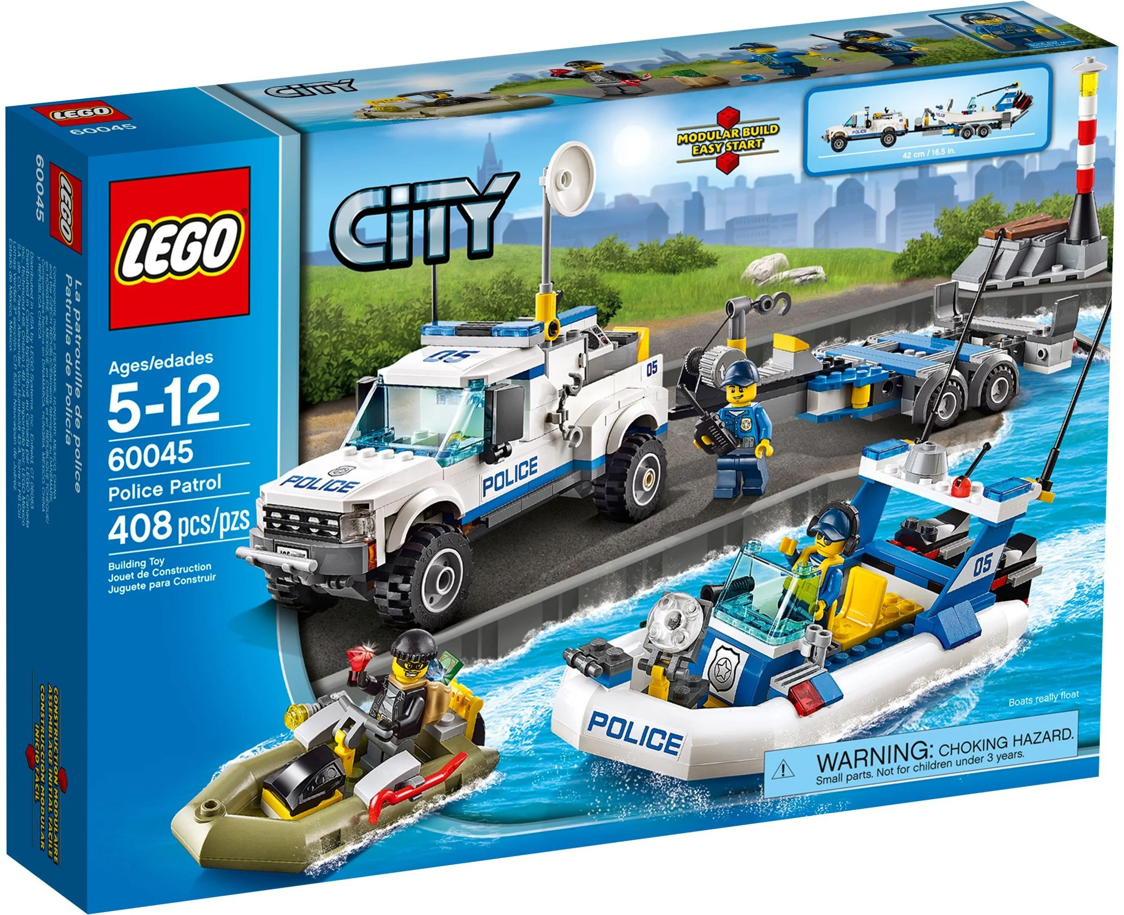 LEGO® 60045 Patrol policyjny wraz z pościgiem - zdjęcie 6