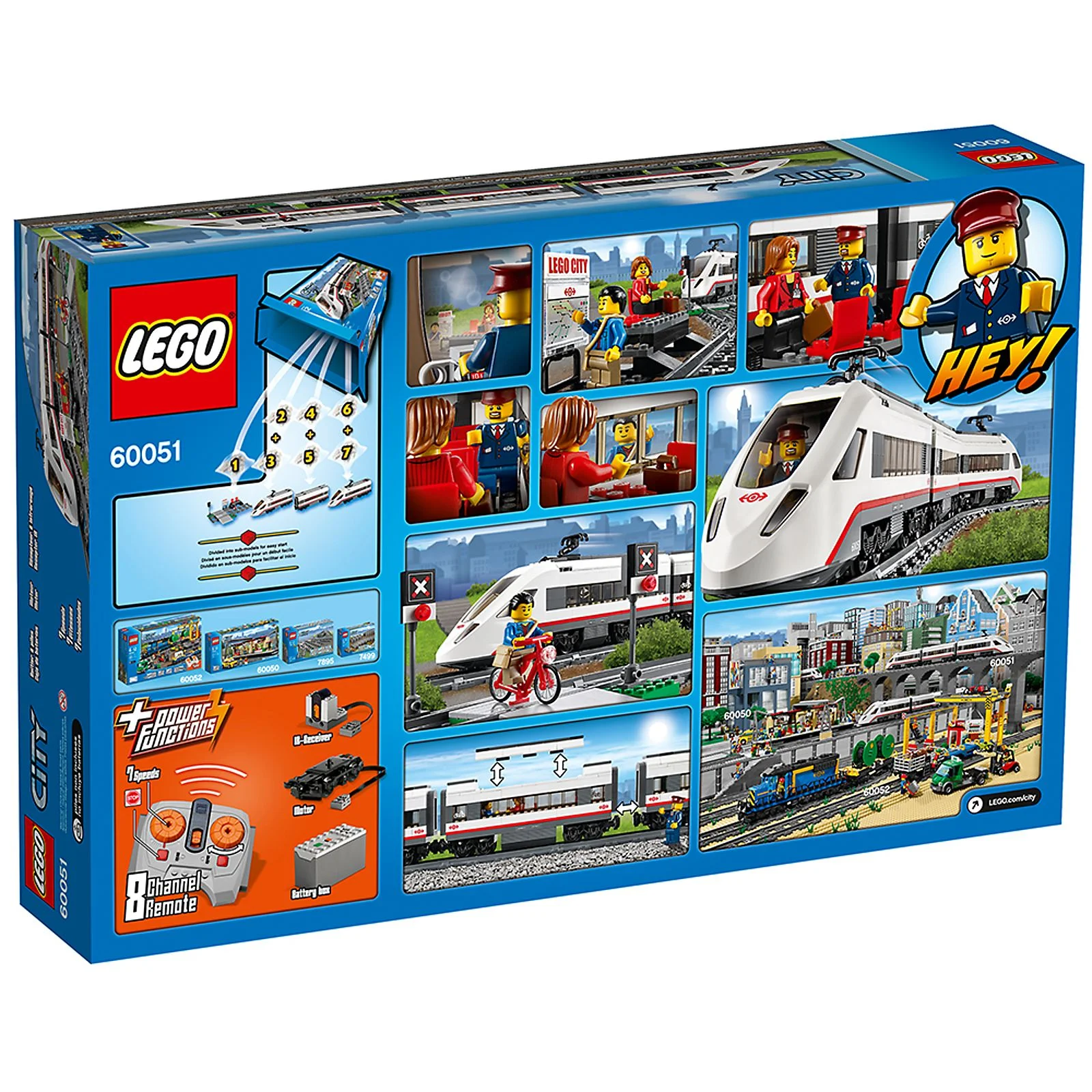 LEGO® 60051 Superszybki pociąg osobowy - zdjęcie 3