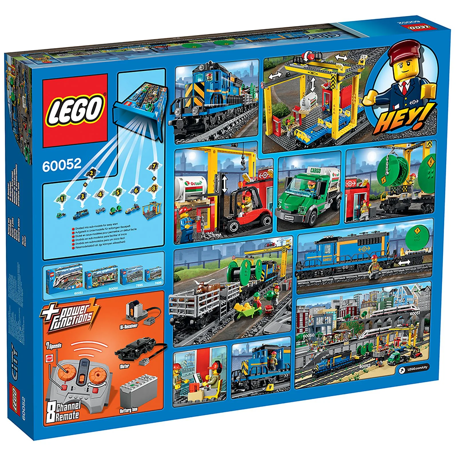 LEGO® 60052 Pociąg towarowy - zdjęcie 4