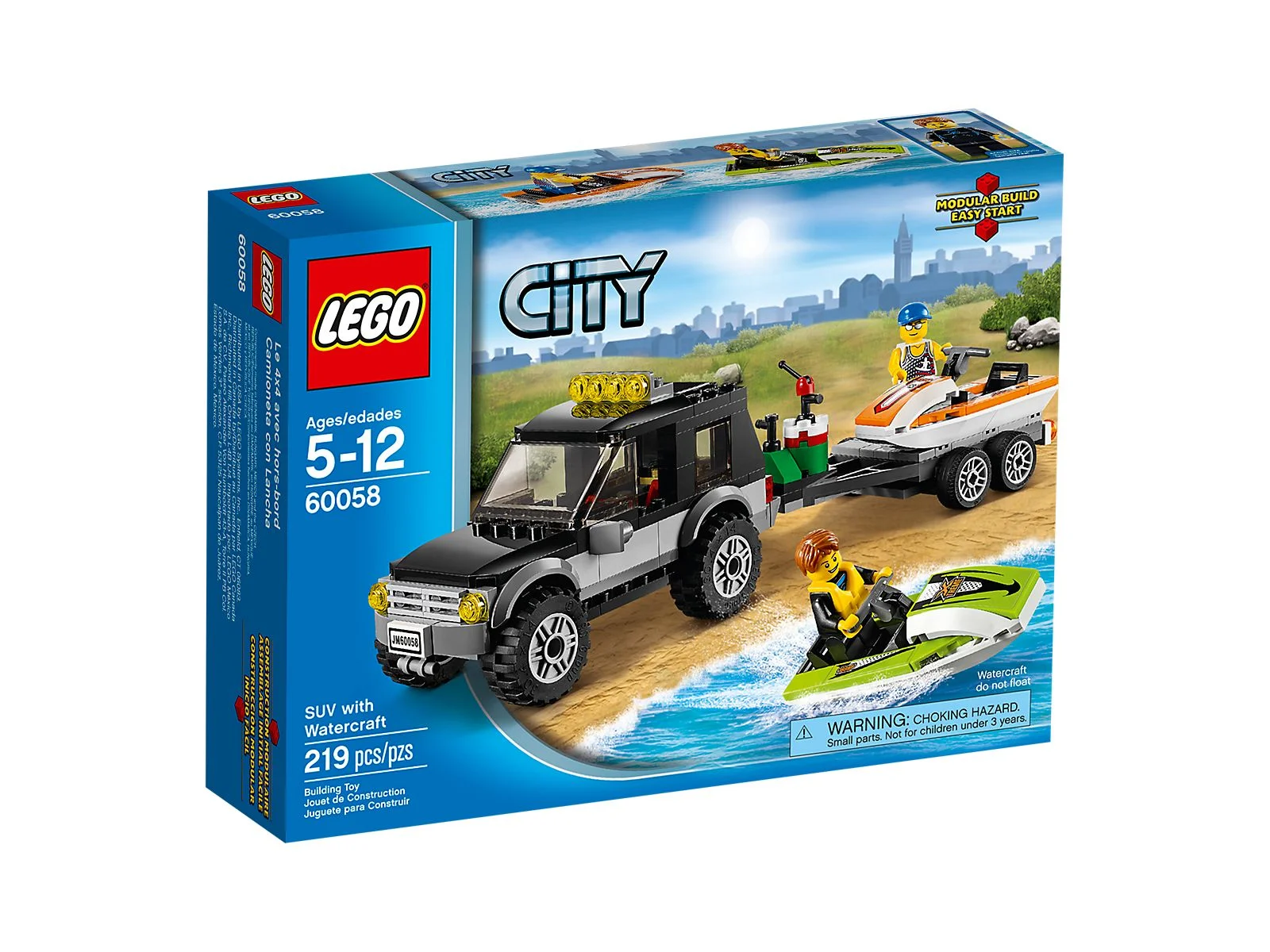 LEGO® 60058 Terenówka ze skuterami - zdjęcie 4