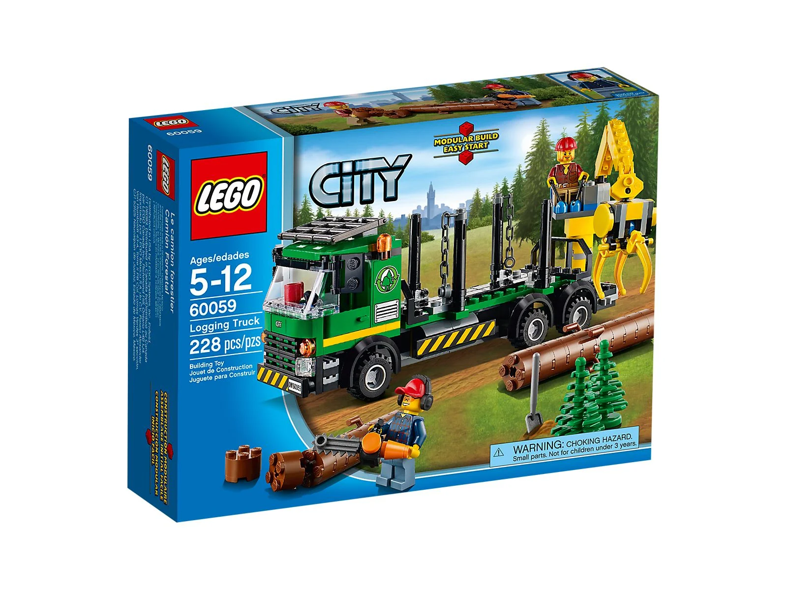 LEGO® 60059 Ciężarówka do transportu drewna - zdjęcie 2