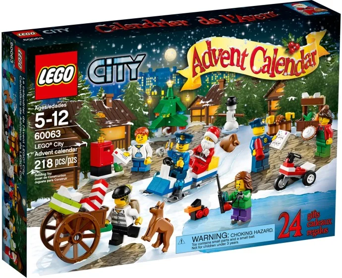 LEGO® 60063 Kalendarz Adwentowy - City - zdjęcie 2