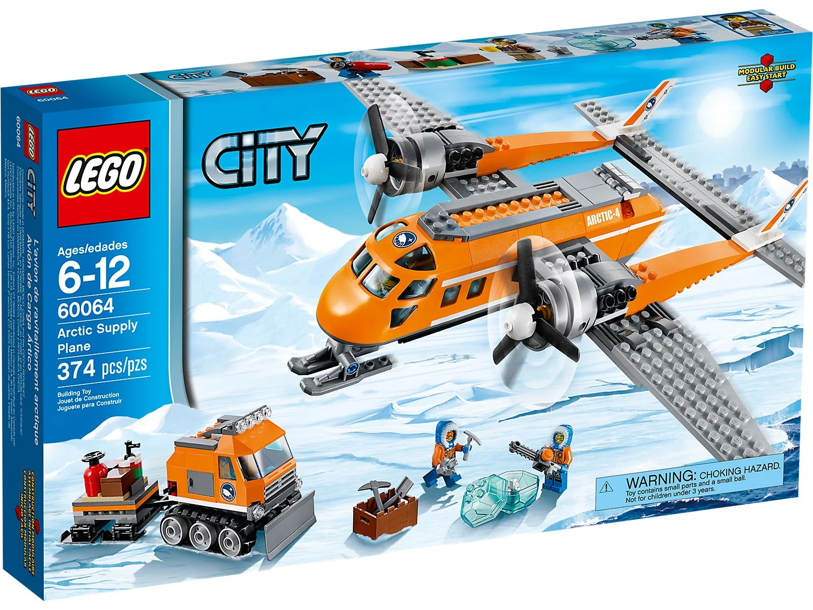 LEGO® 60064 Arktyczny samolot dostawczy - zdjęcie 7