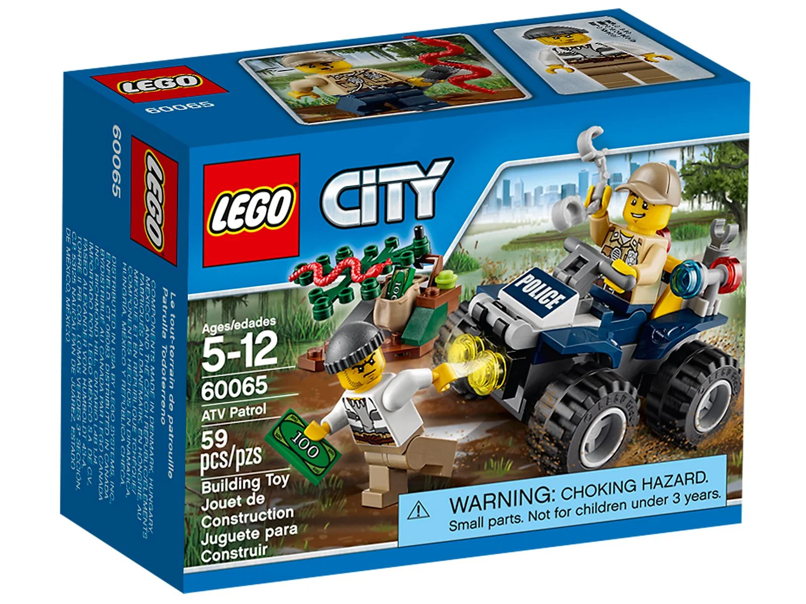 LEGO® 60065 City Patrolowy Quad - zdjęcie 6