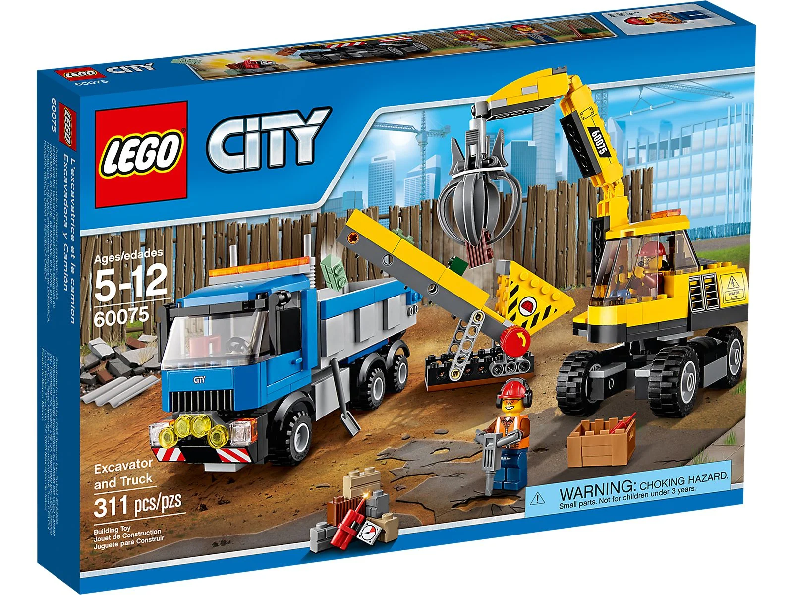 LEGO® 60075 Koparka i cieżarówka - zdjęcie 3