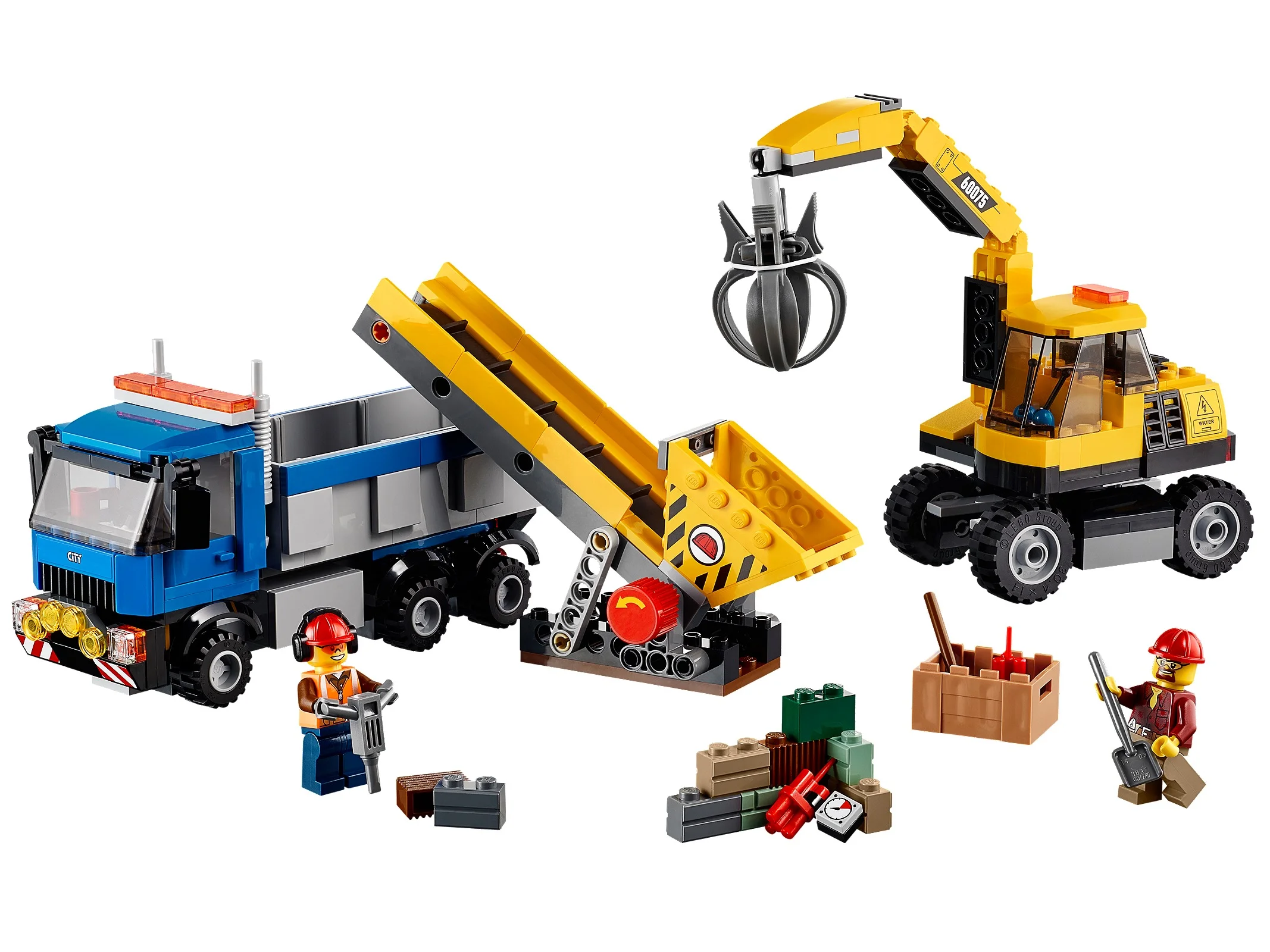 LEGO® 60075 Koparka i cieżarówka - zdjęcie 12
