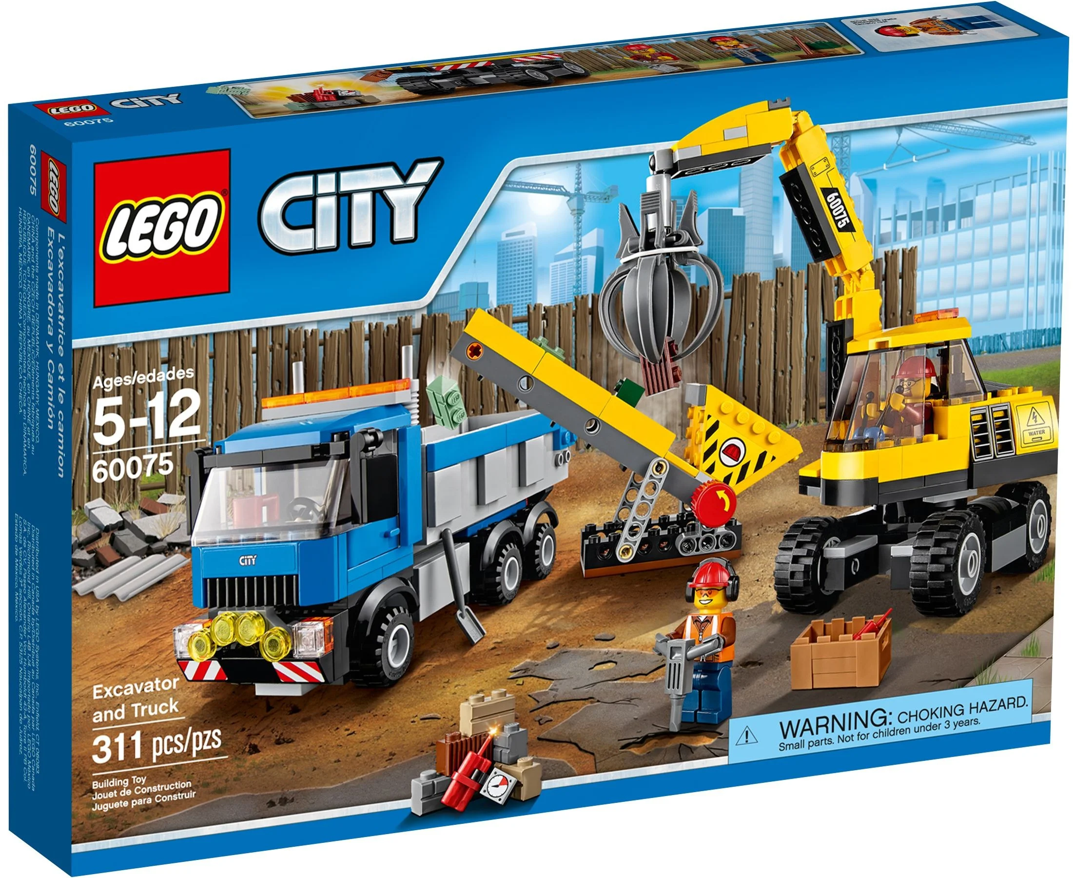 LEGO® 60075 Koparka i cieżarówka - zdjęcie 1
