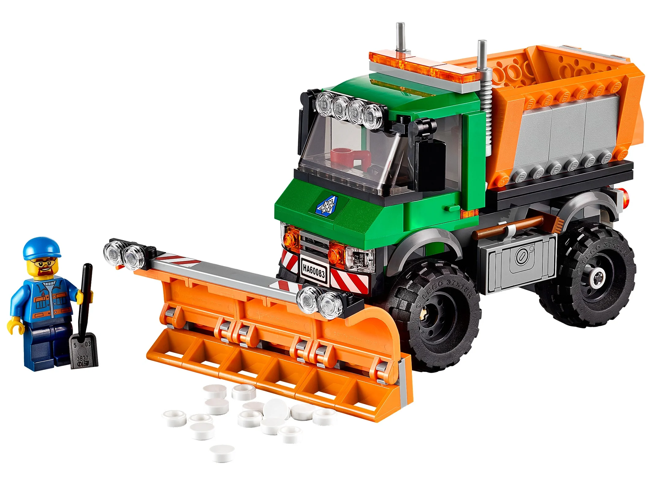 LEGO® 60083 City Ciężarówka z Pługiem Śnieżnym - zdjęcie 3