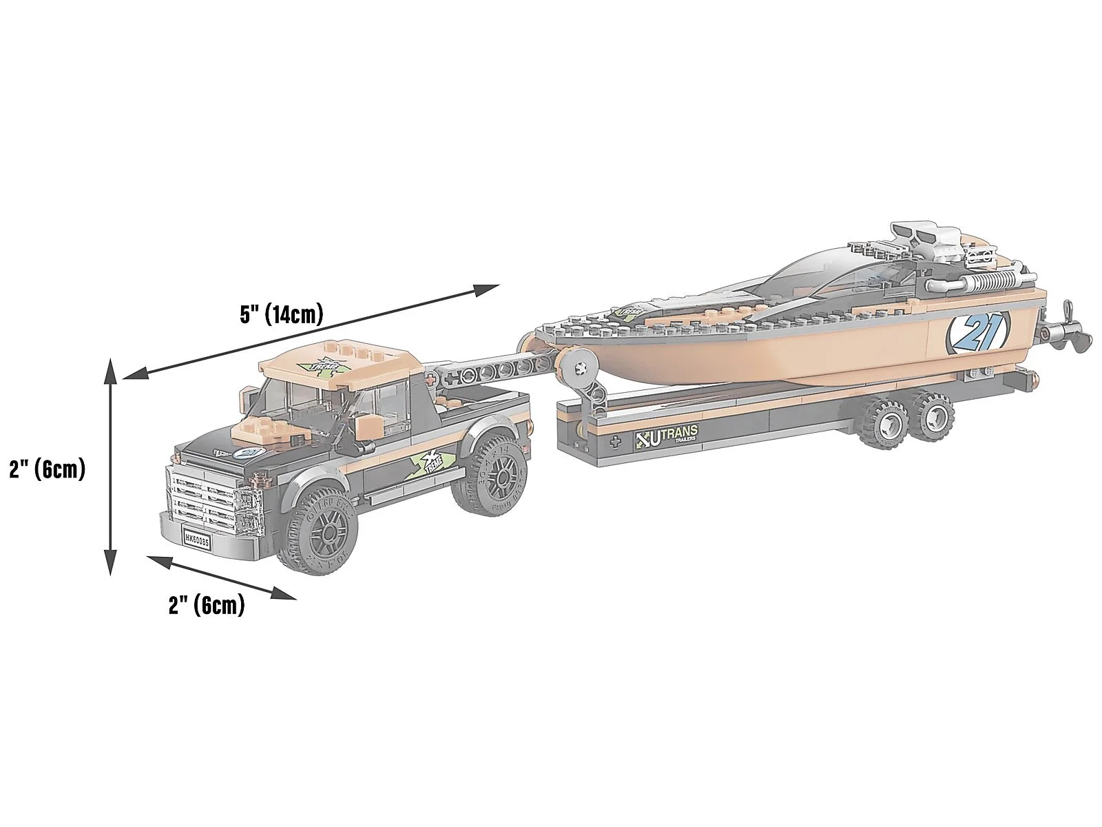 LEGO® 60085 Terenówka z motorówką - zdjęcie 3