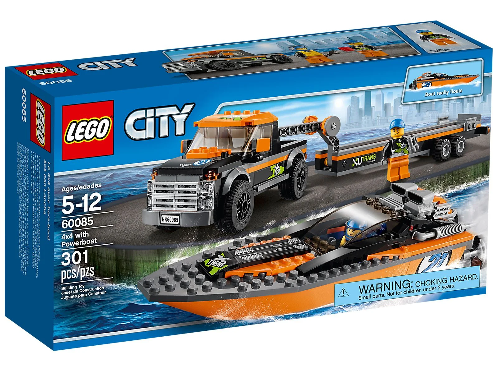 LEGO® 60085 Terenówka z motorówką - zdjęcie 6