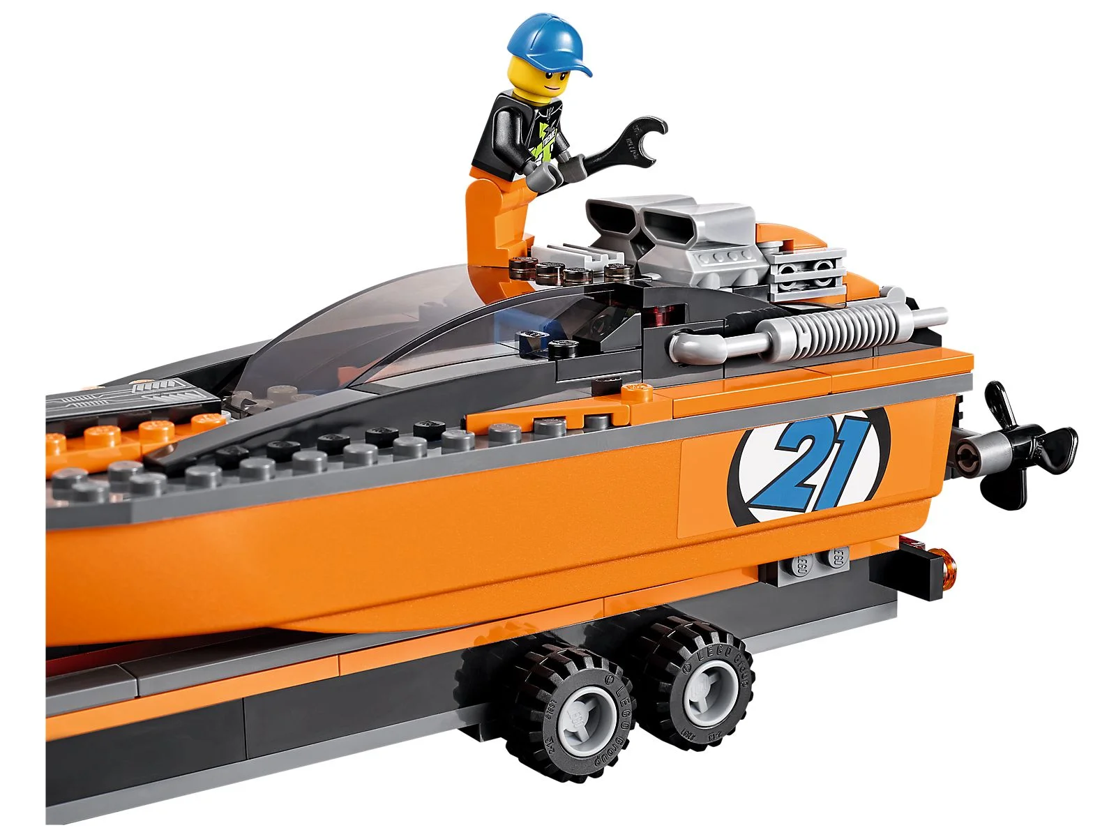 LEGO® 60085 Terenówka z motorówką - zdjęcie 10