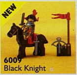 LEGO® 6009 Black Knight Misb Nowy - zdjęcie 1