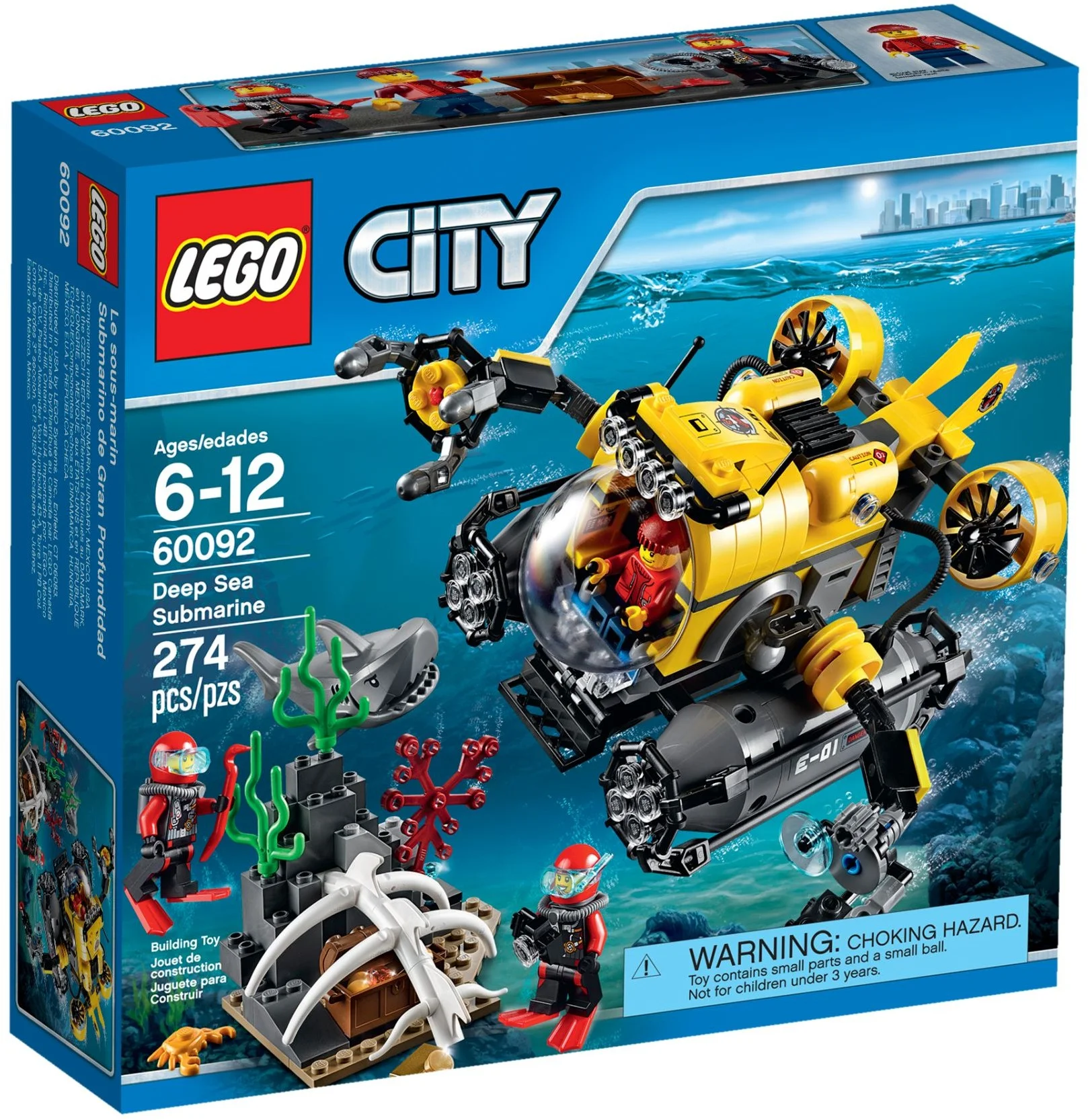 LEGO® 60092 Łódź Głębinowa - zdjęcie 9