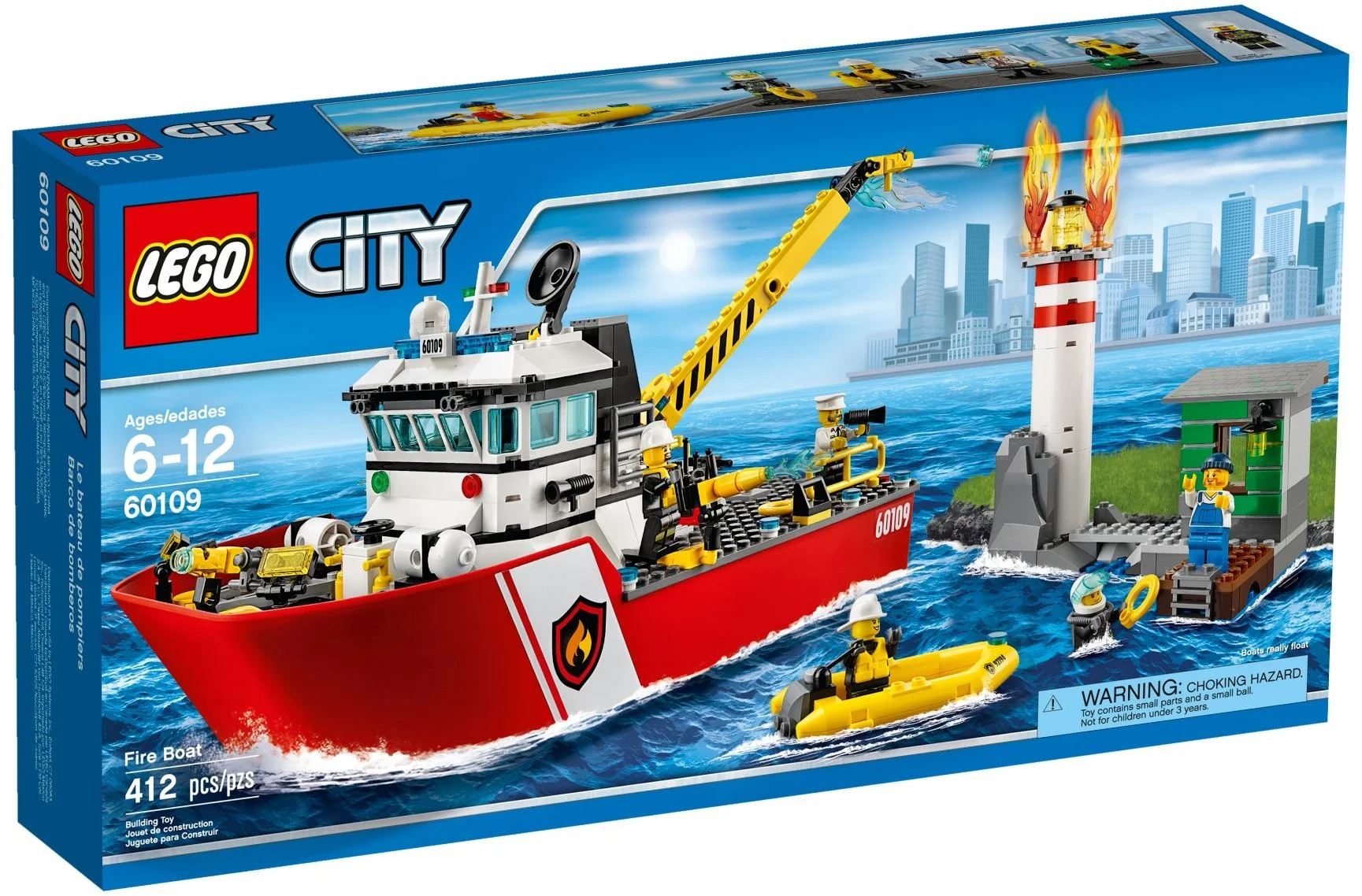 LEGO® 60109 City Łódź Strażacka - zdjęcie 1