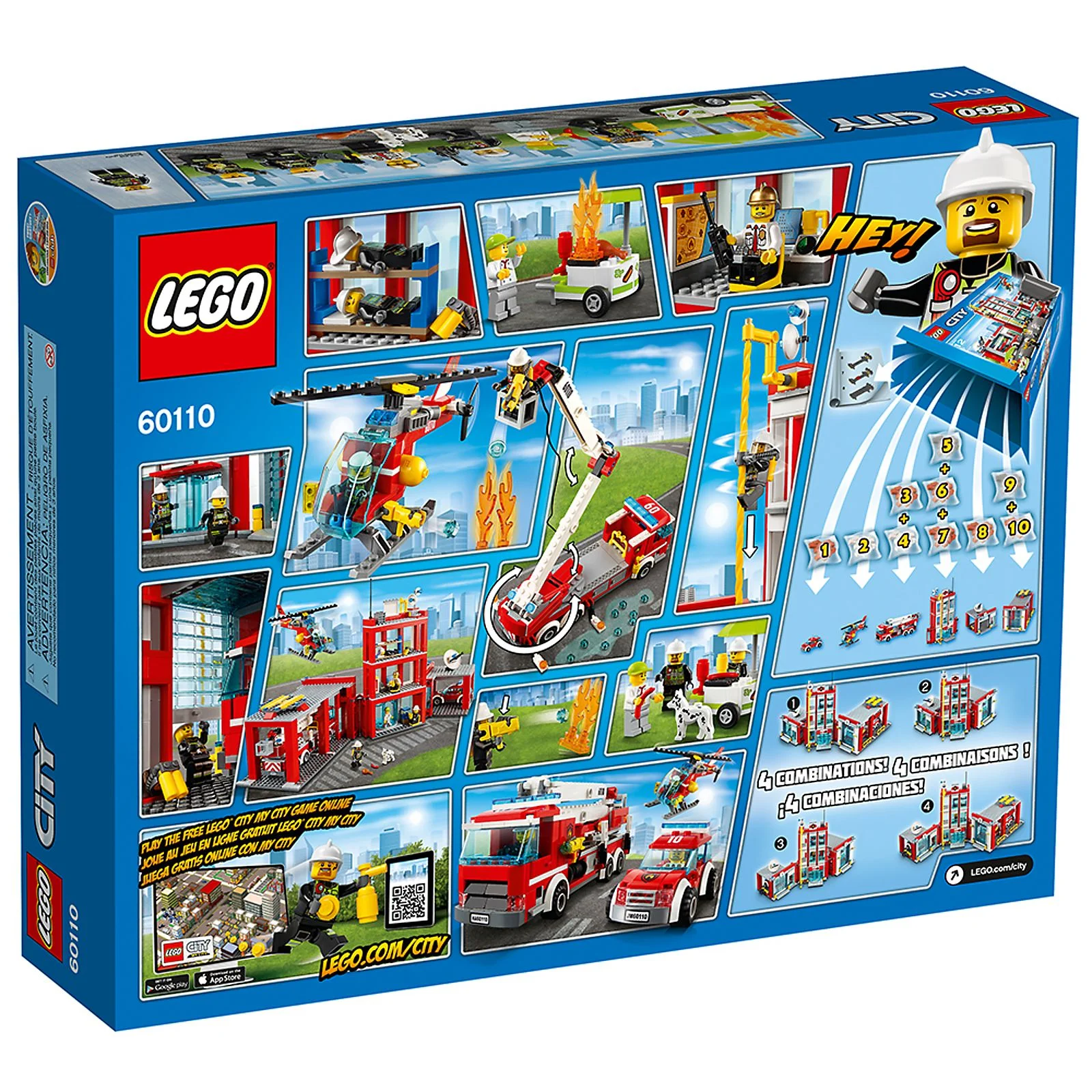 LEGO® 60110 Remiza strażacka - zdjęcie 2