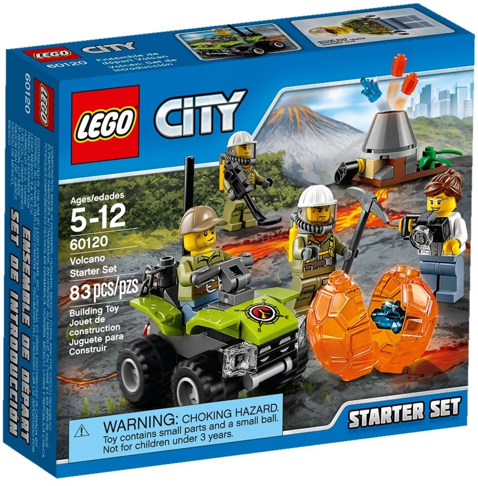 LEGO® 60120 Wulkan - zestaw startowy - zdjęcie 9