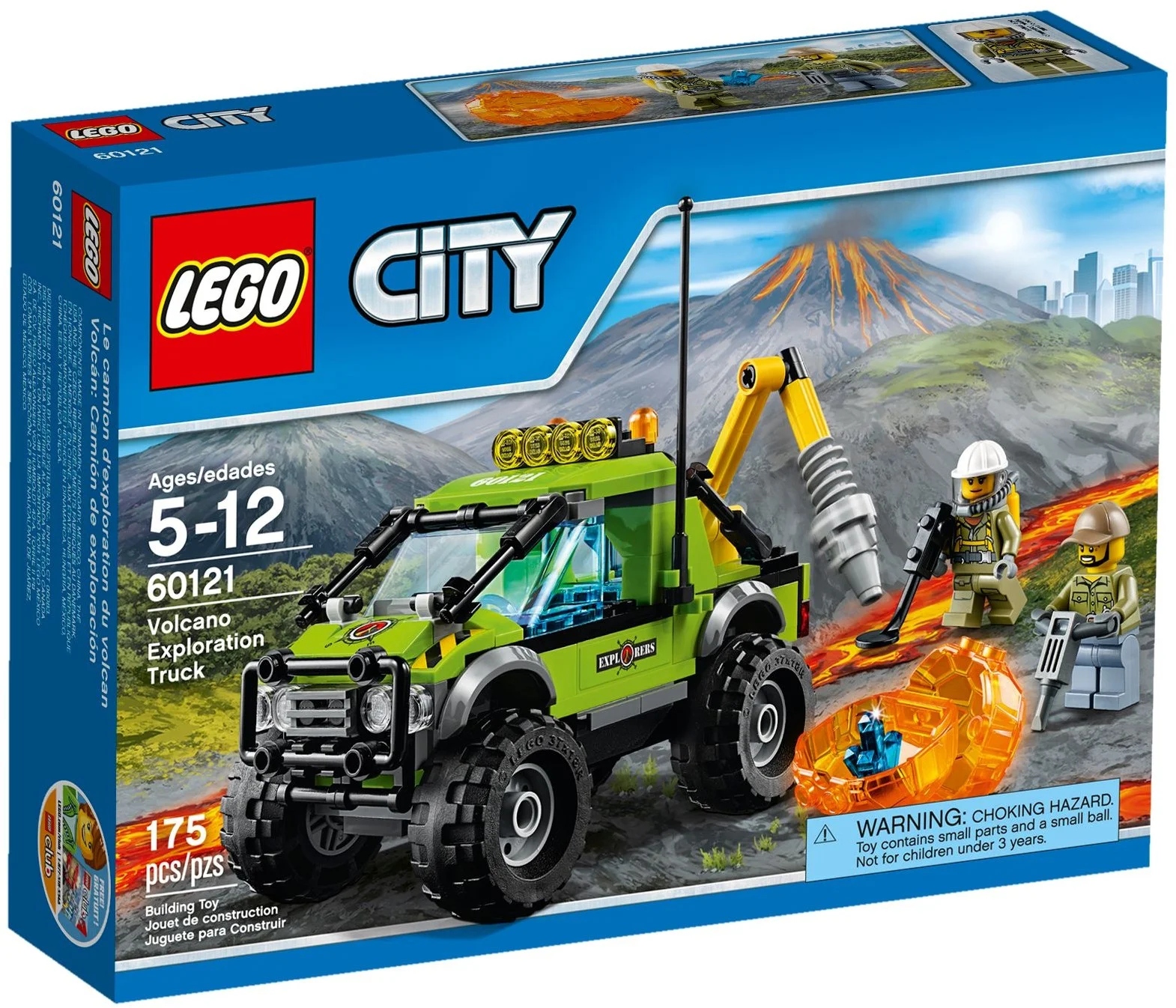 LEGO® 60121 Wulkan - Samochód naukowców - zdjęcie 2