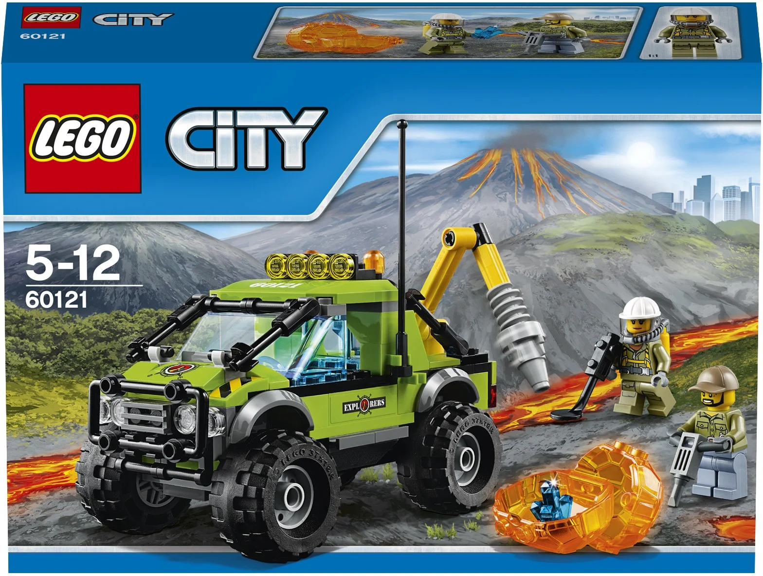 LEGO® 60121 Wulkan - Samochód naukowców - zdjęcie 4