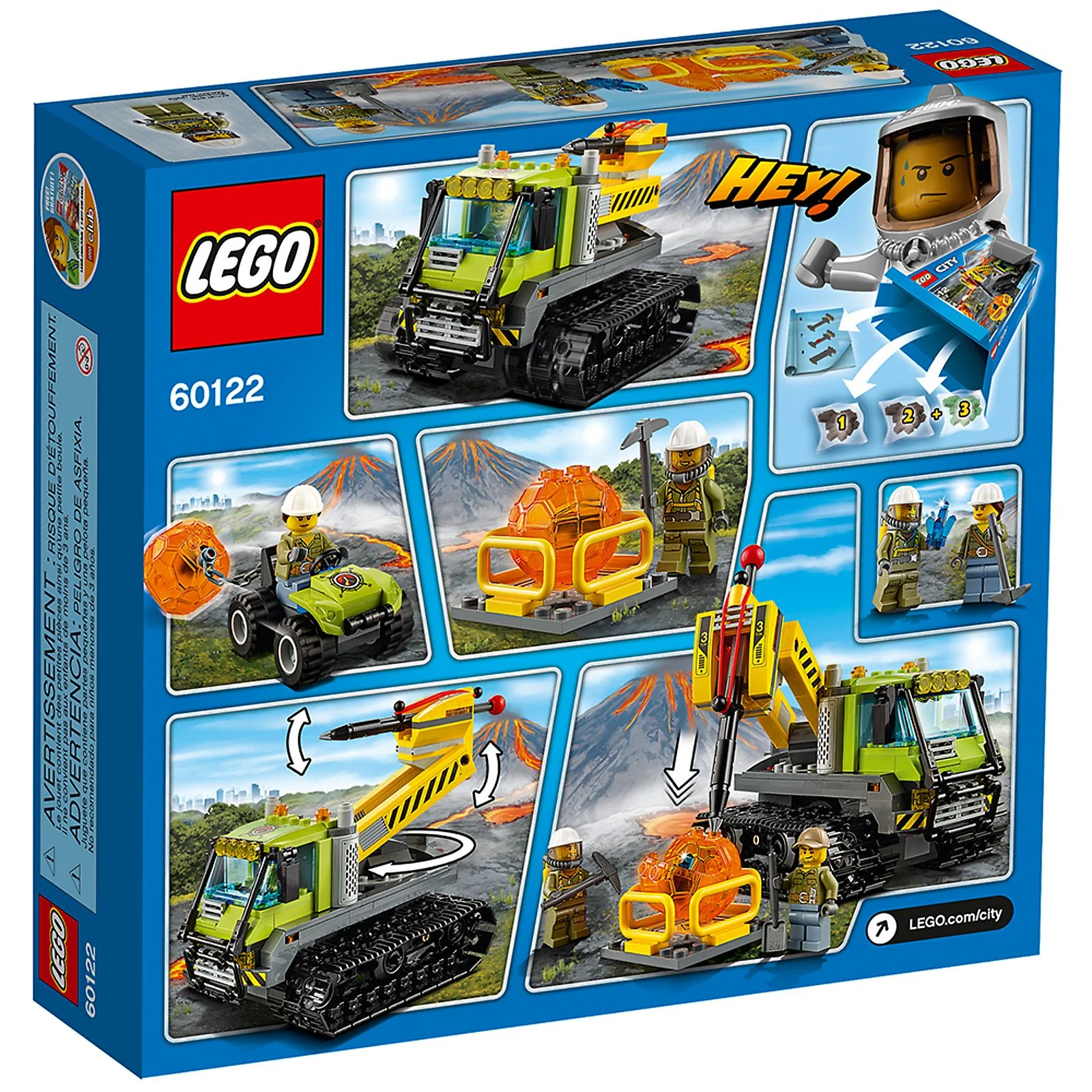 LEGO® 60122 Łazik Wulkaniczny - zdjęcie 3