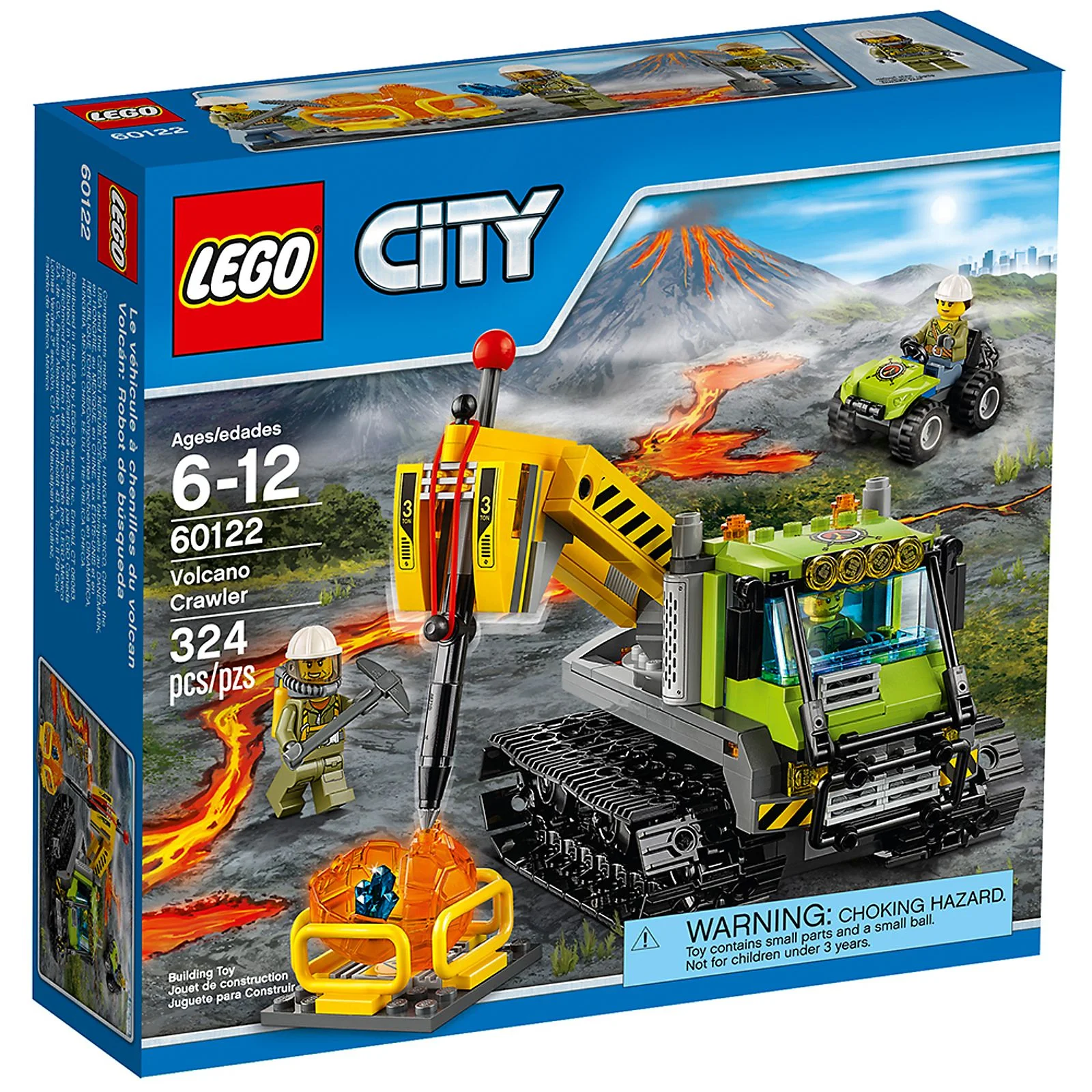 LEGO® 60122 Łazik Wulkaniczny - zdjęcie 8