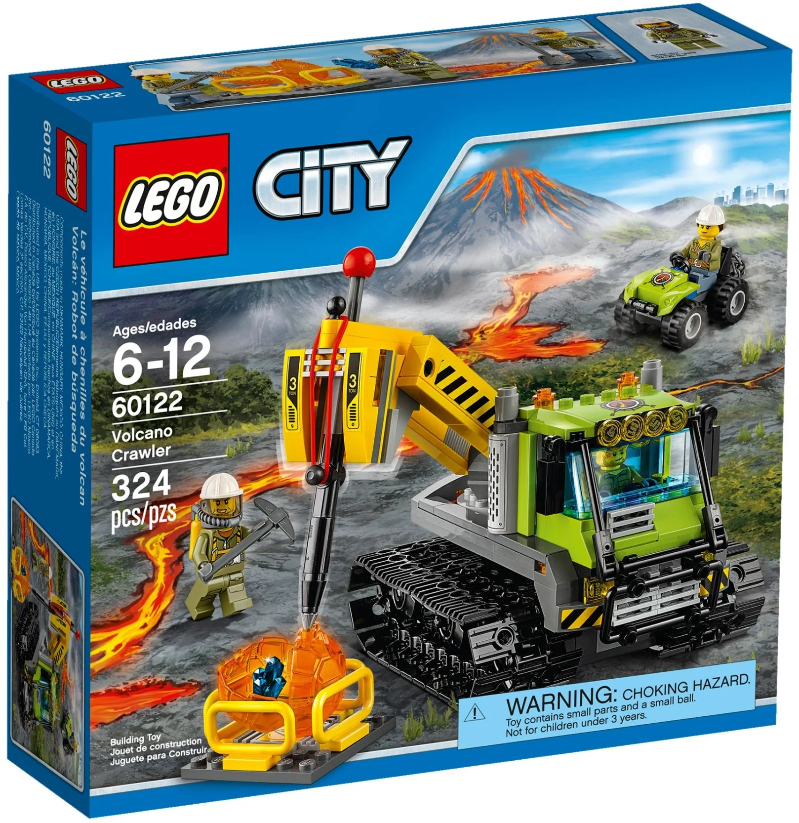 LEGO® 60122 Łazik Wulkaniczny - zdjęcie 9