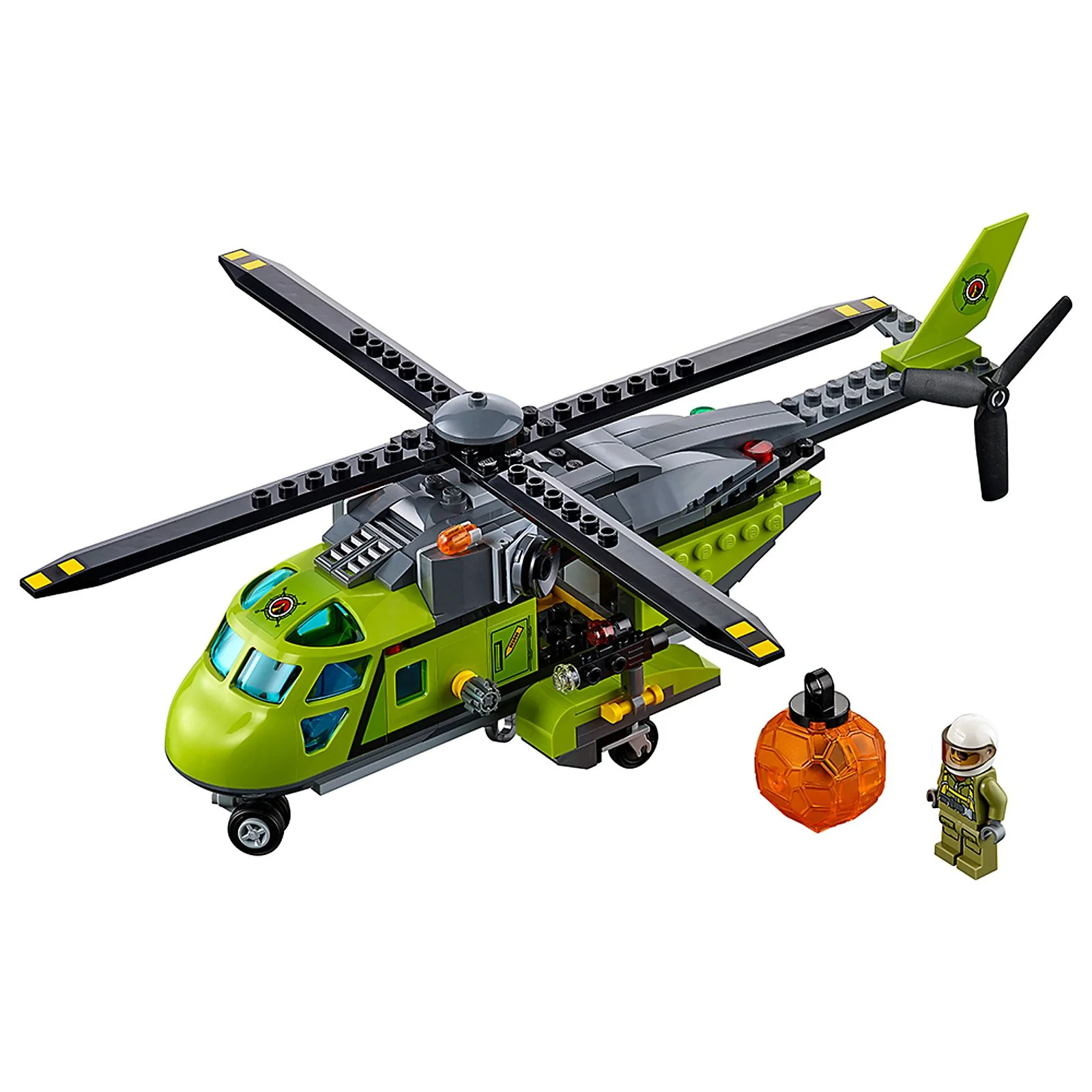 LEGO® 60123 Wulkan - Helikopter dostawczy - zdjęcie 3