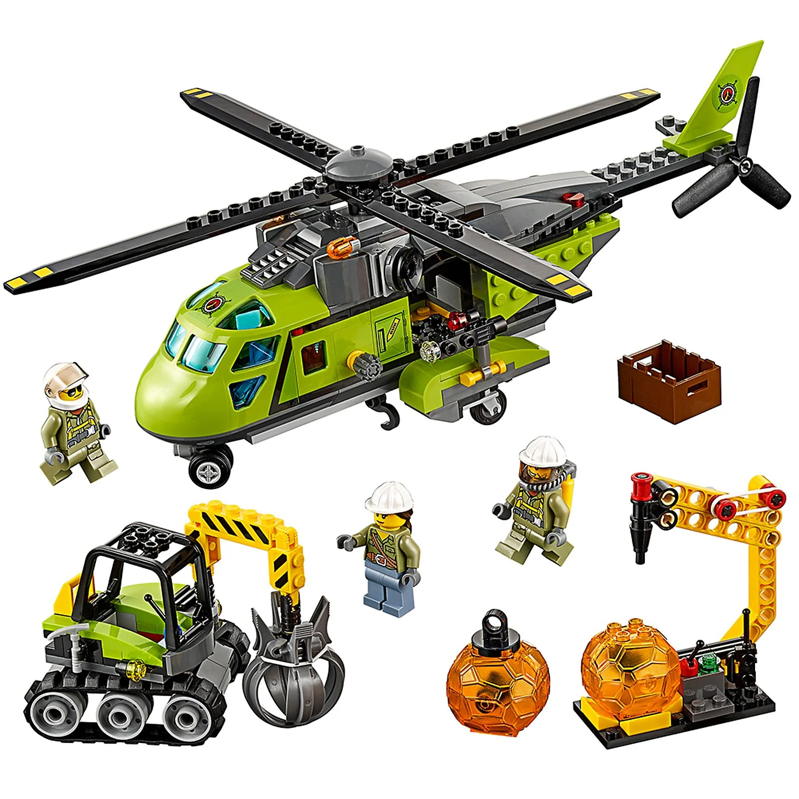 LEGO® 60123 Wulkan - Helikopter dostawczy - zdjęcie 4