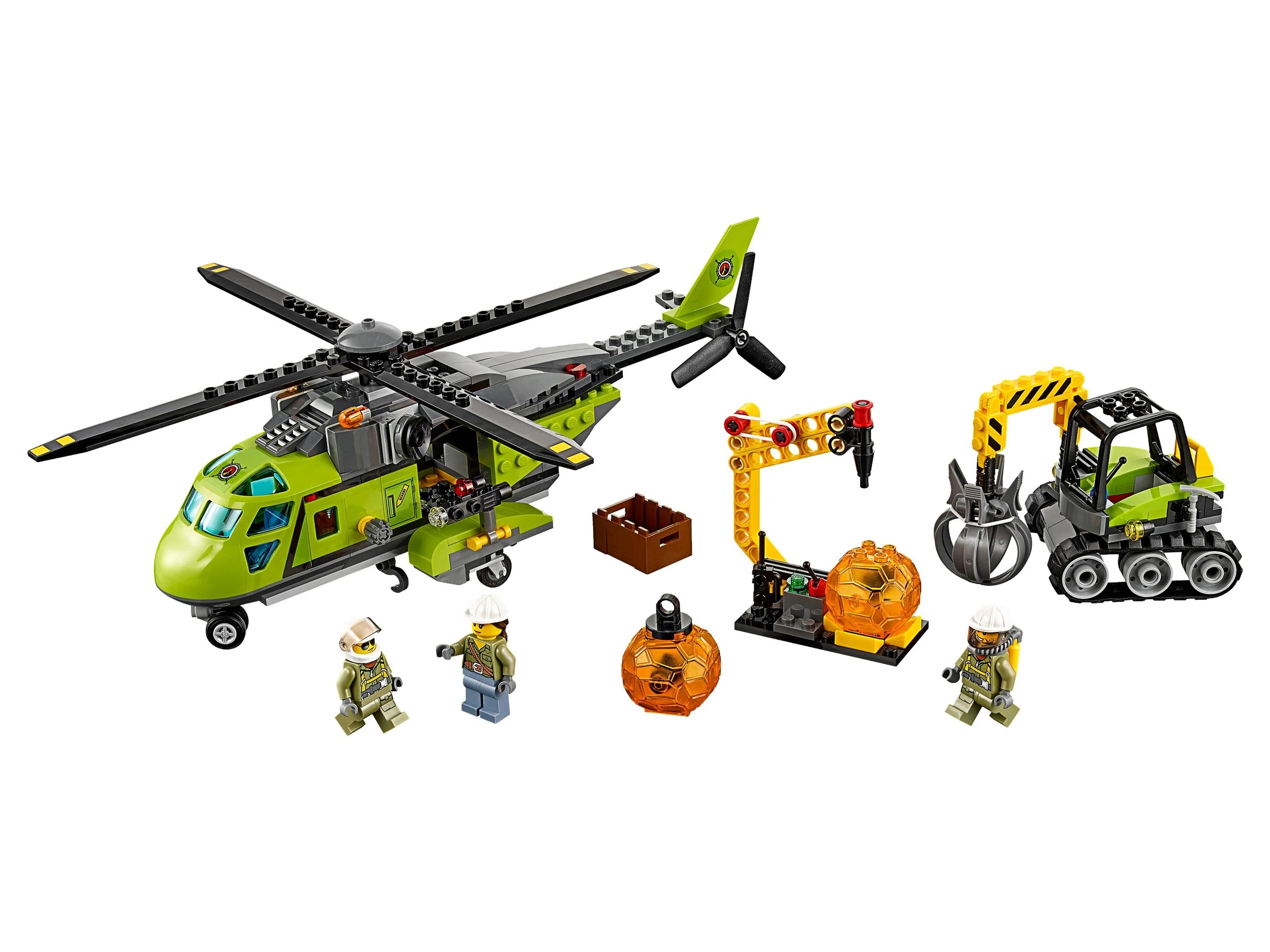 LEGO® 60123 Wulkan - Helikopter dostawczy - zdjęcie 9