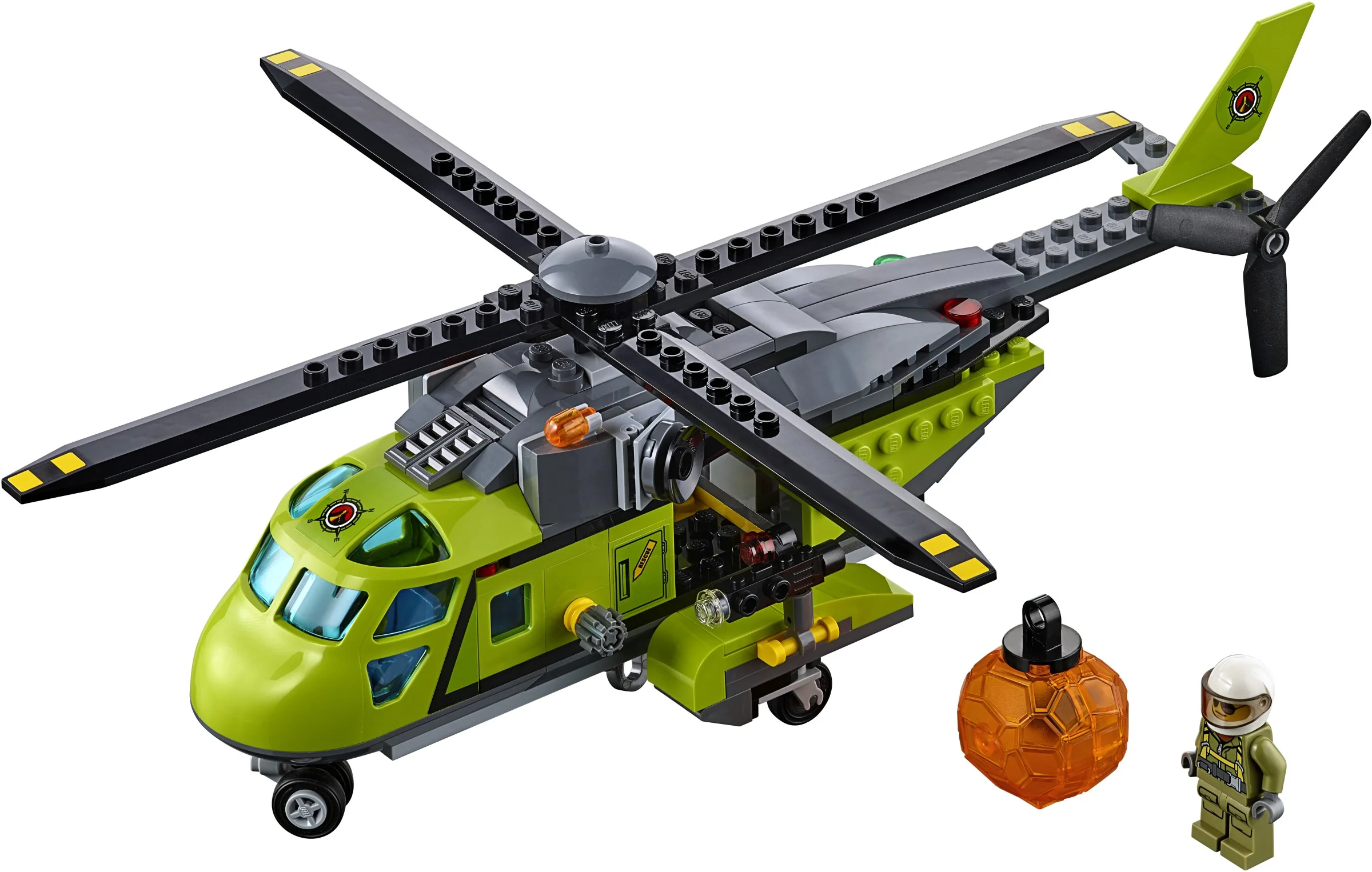 LEGO® 60123 Wulkan - Helikopter dostawczy - zdjęcie 18